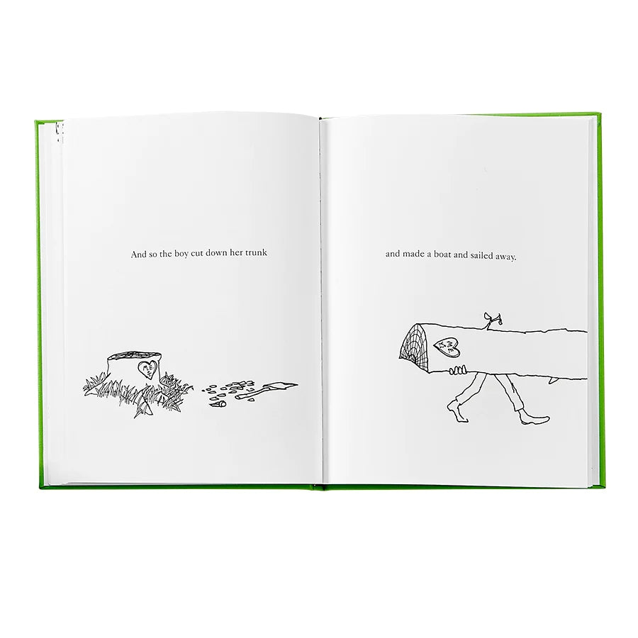 The Giving Tree Leather Keepsake Book