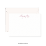 Bailey Calligraphy Classic Printed Note
