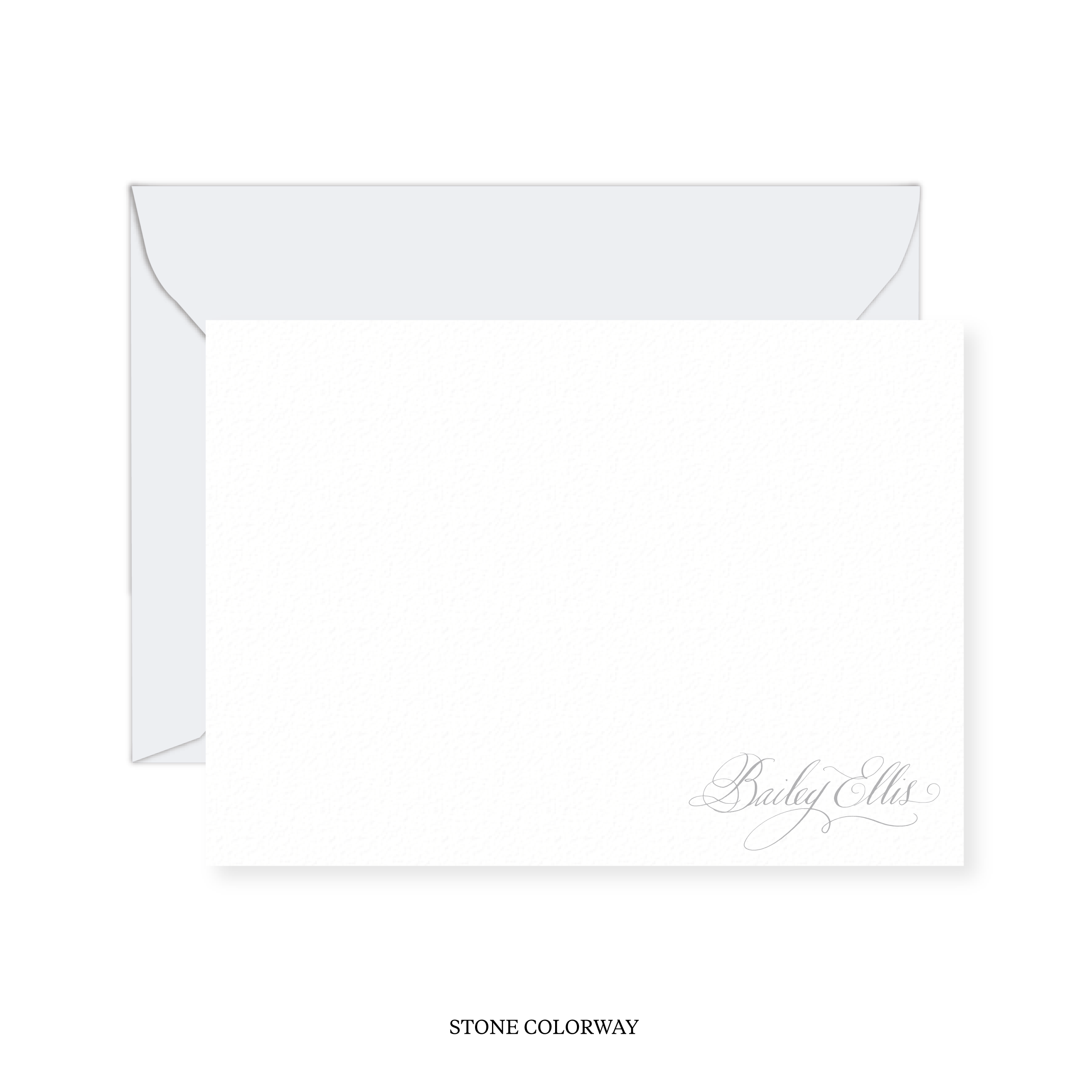 Bailey Calligraphy Classic Printed Note