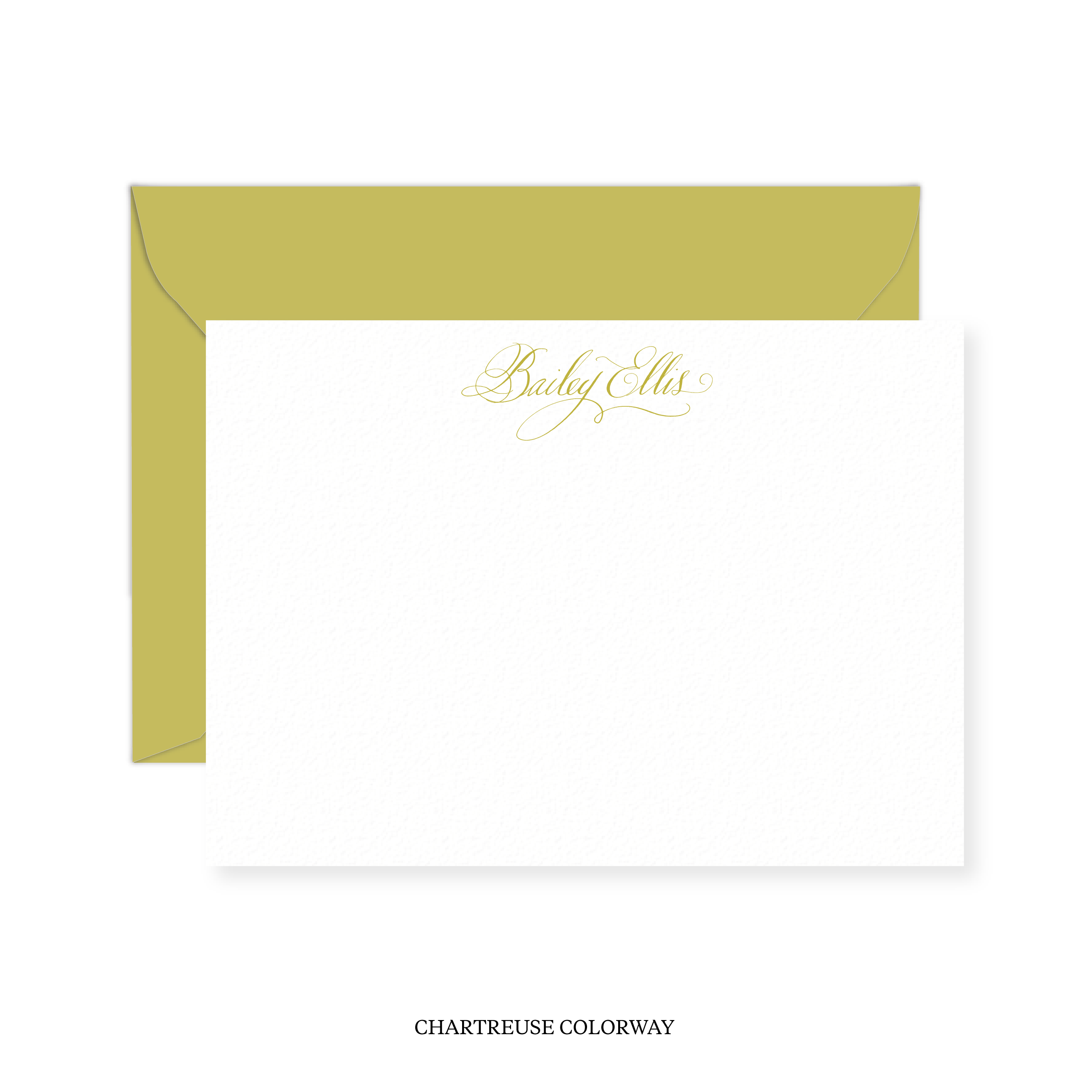 Bailey Calligraphy Classic Printed Note