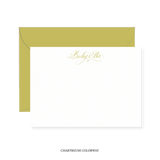 Bailey Calligraphy Classic Printed Note
