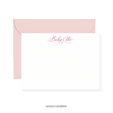 Bailey Calligraphy Classic Printed Note