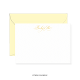 Bailey Calligraphy Classic Printed Note