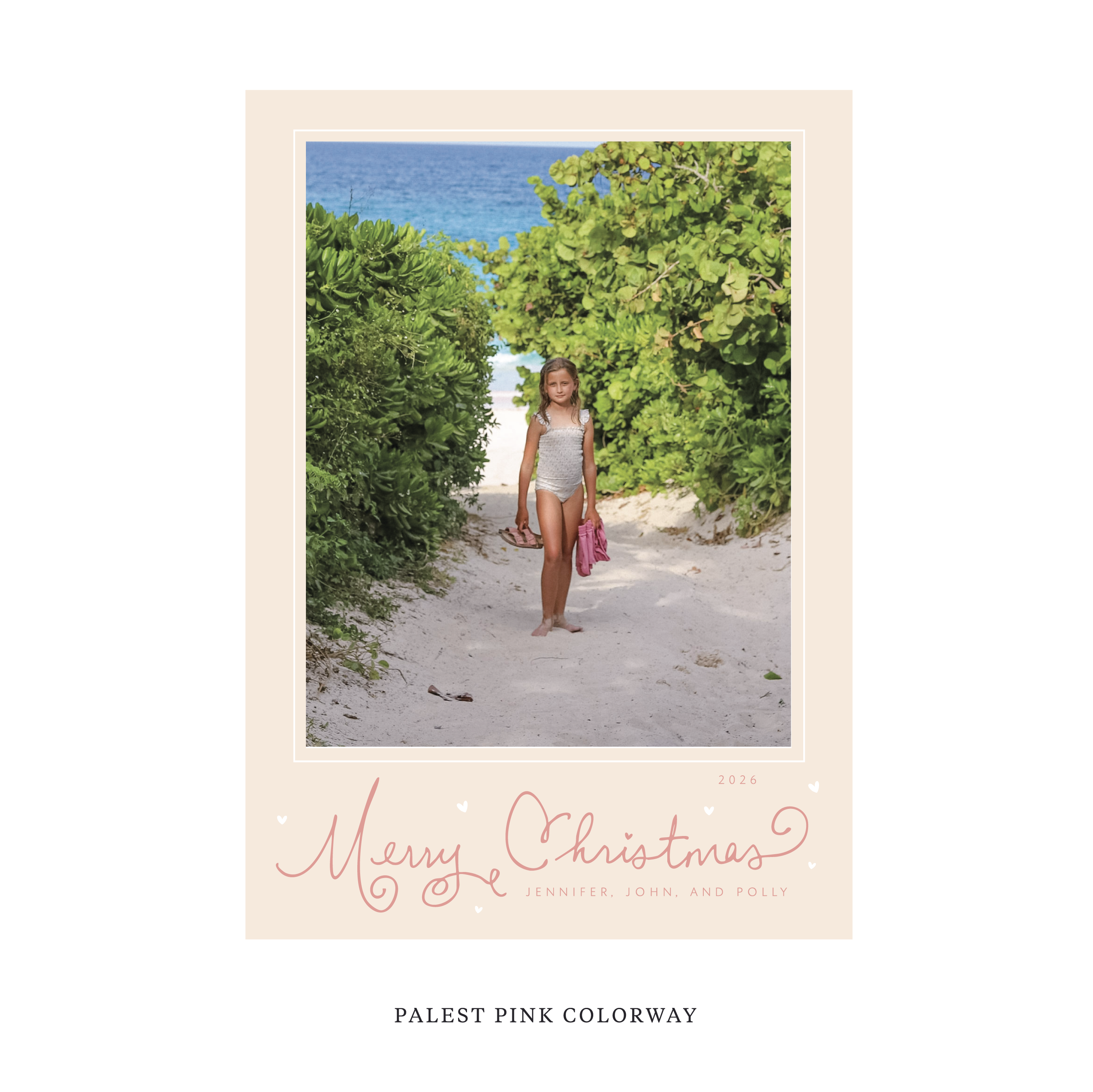 Sinclair Classic Flat Print Holiday Card, Large II