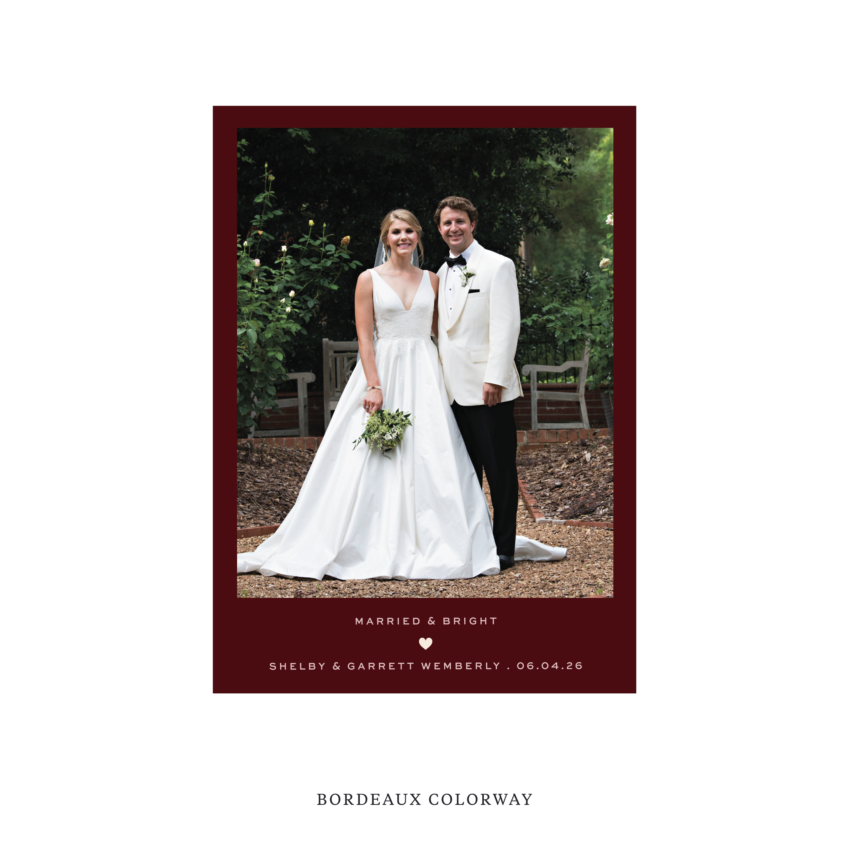 Balfour Classic Flat Print Holiday Card, Medium