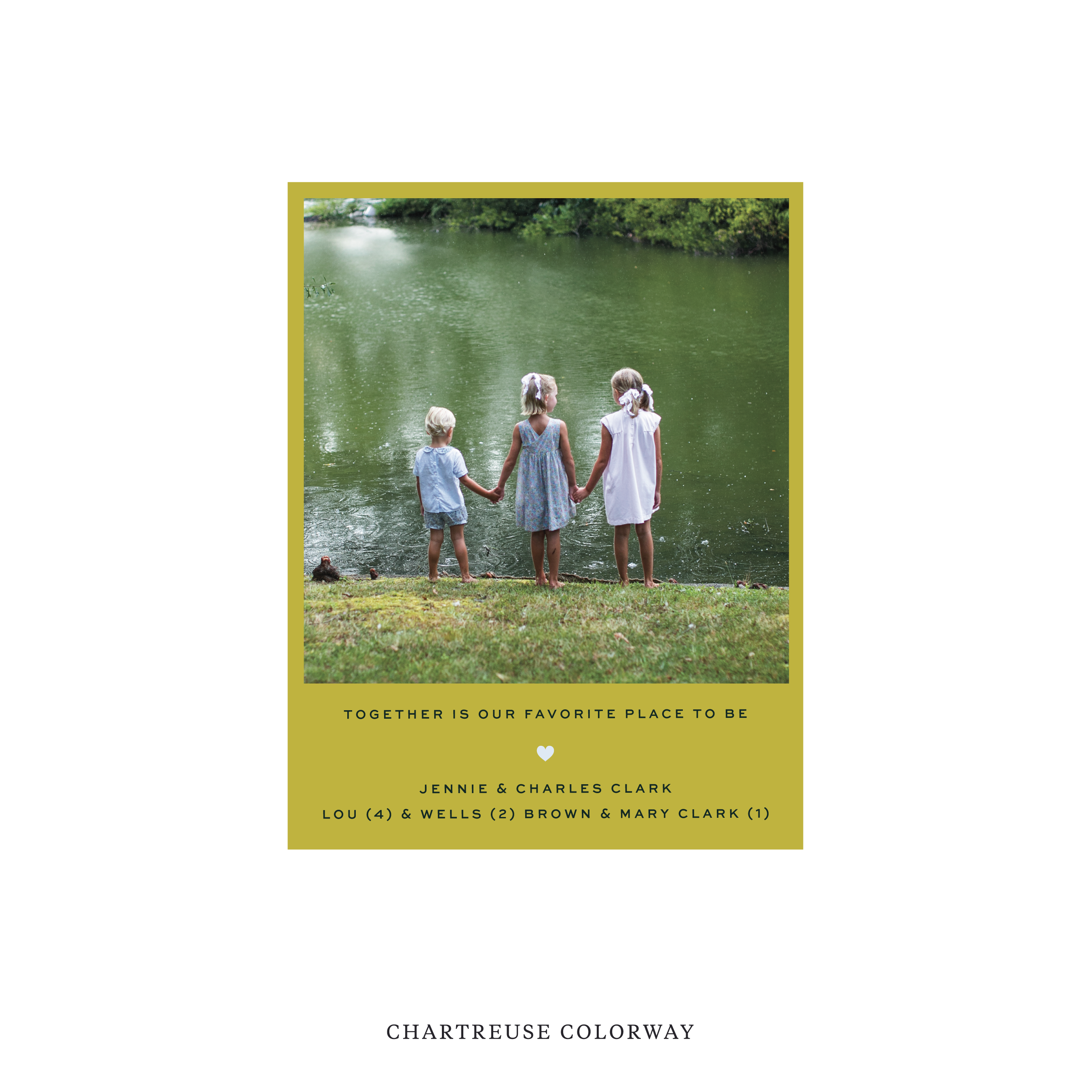 Balfour Classic Flat Print Holiday Card, Small