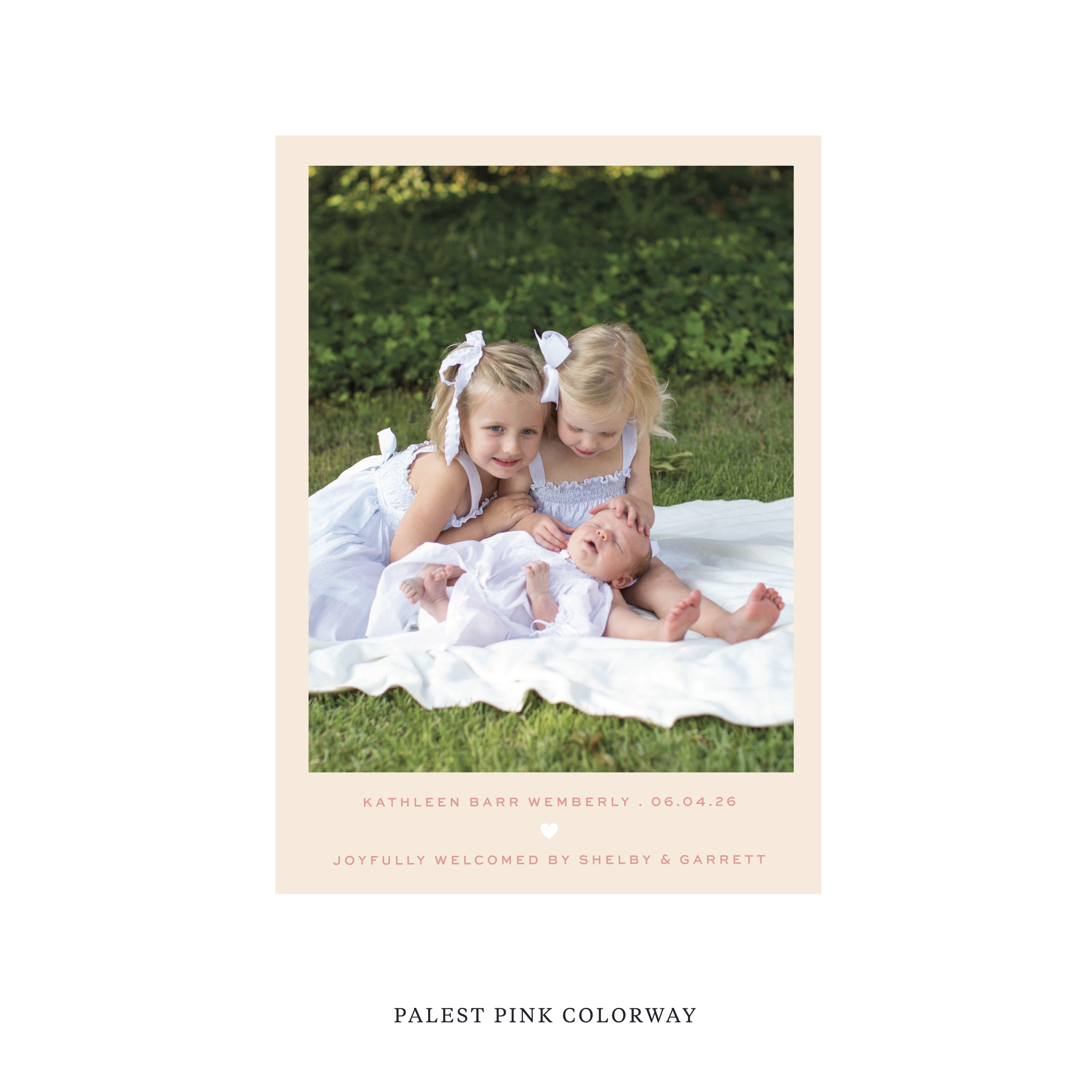 Balfour Classic Flat Print Holiday Card, Medium