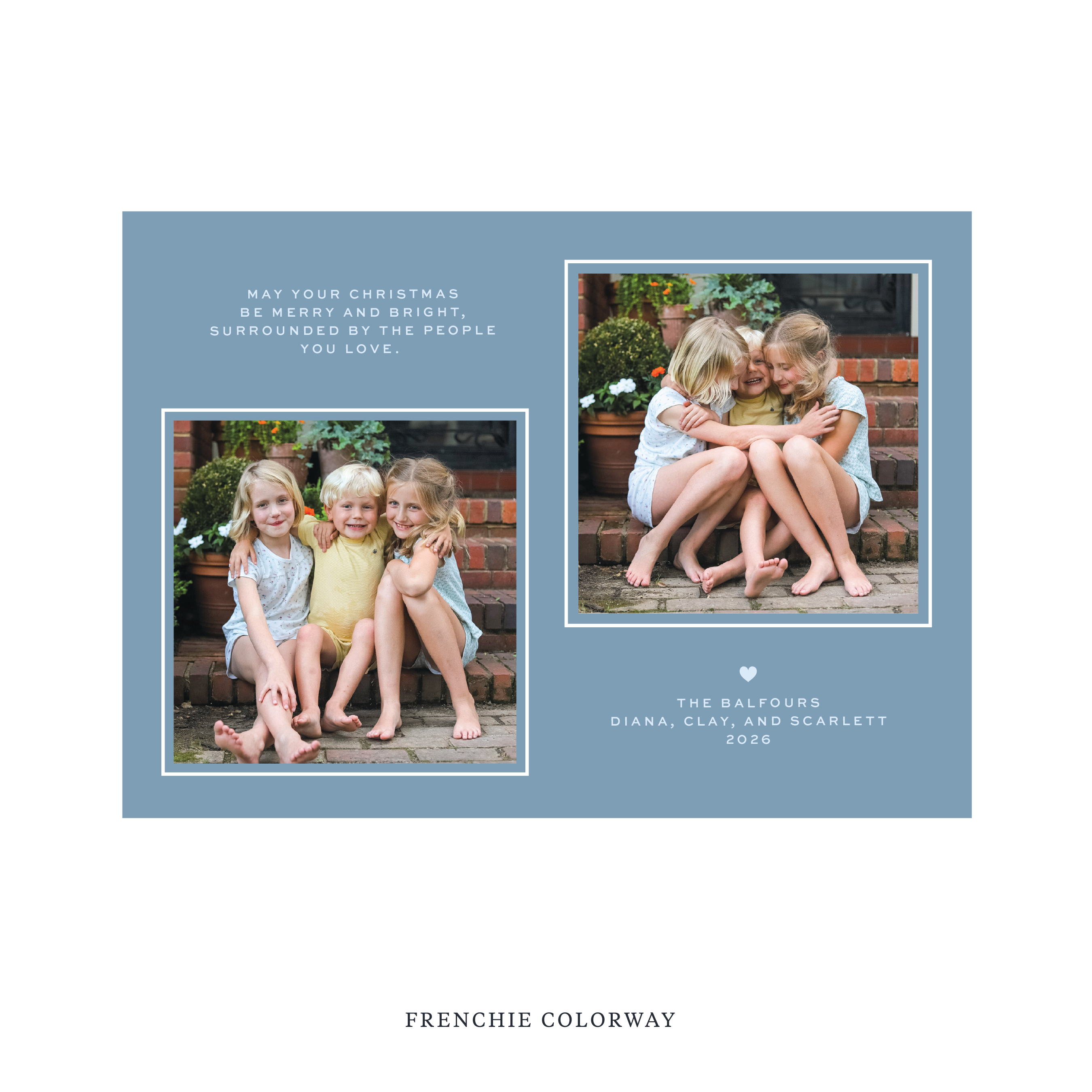 Balfour Digital Photo Holiday Card, Large