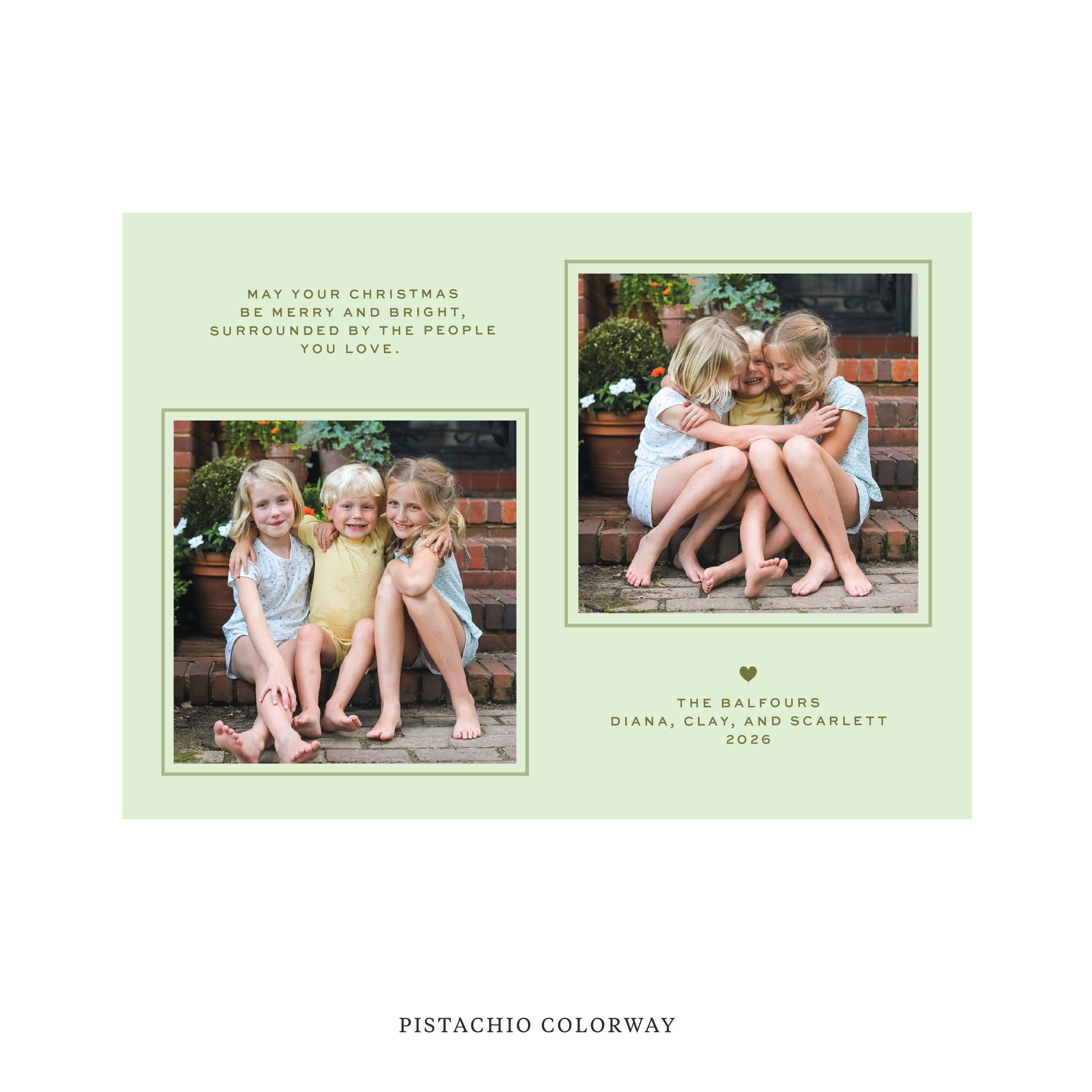 Balfour Digital Photo Holiday Card, Large