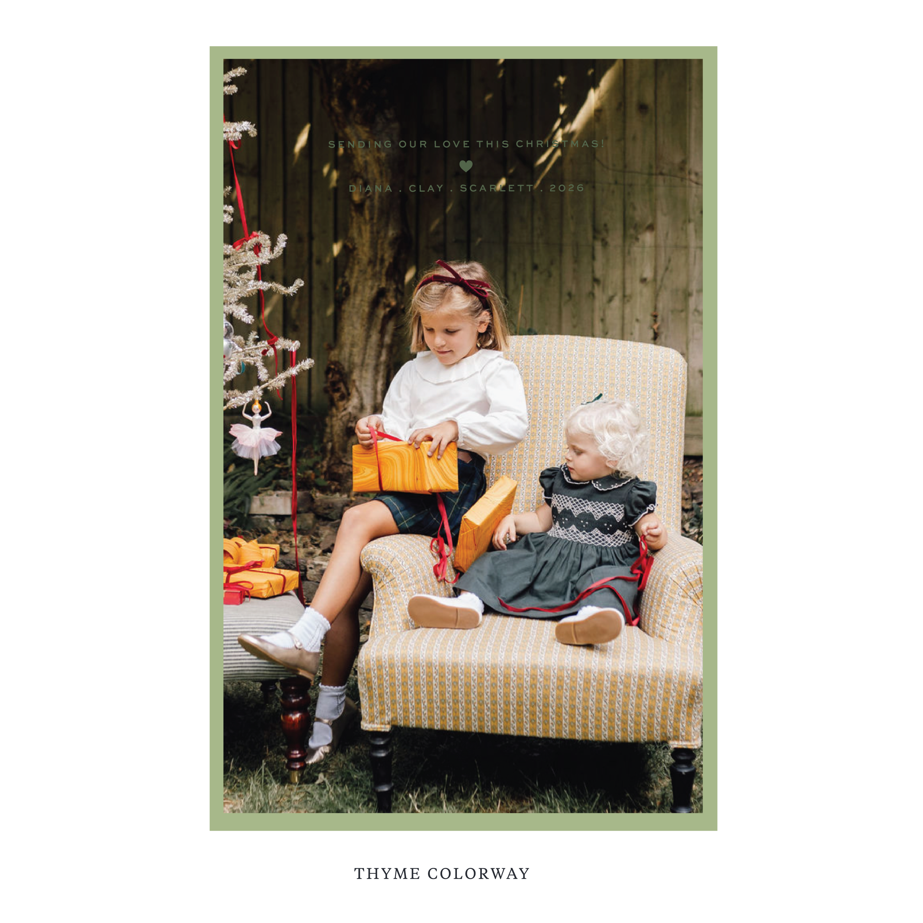 Balfour Digital Photo Holiday Card, Extra Large