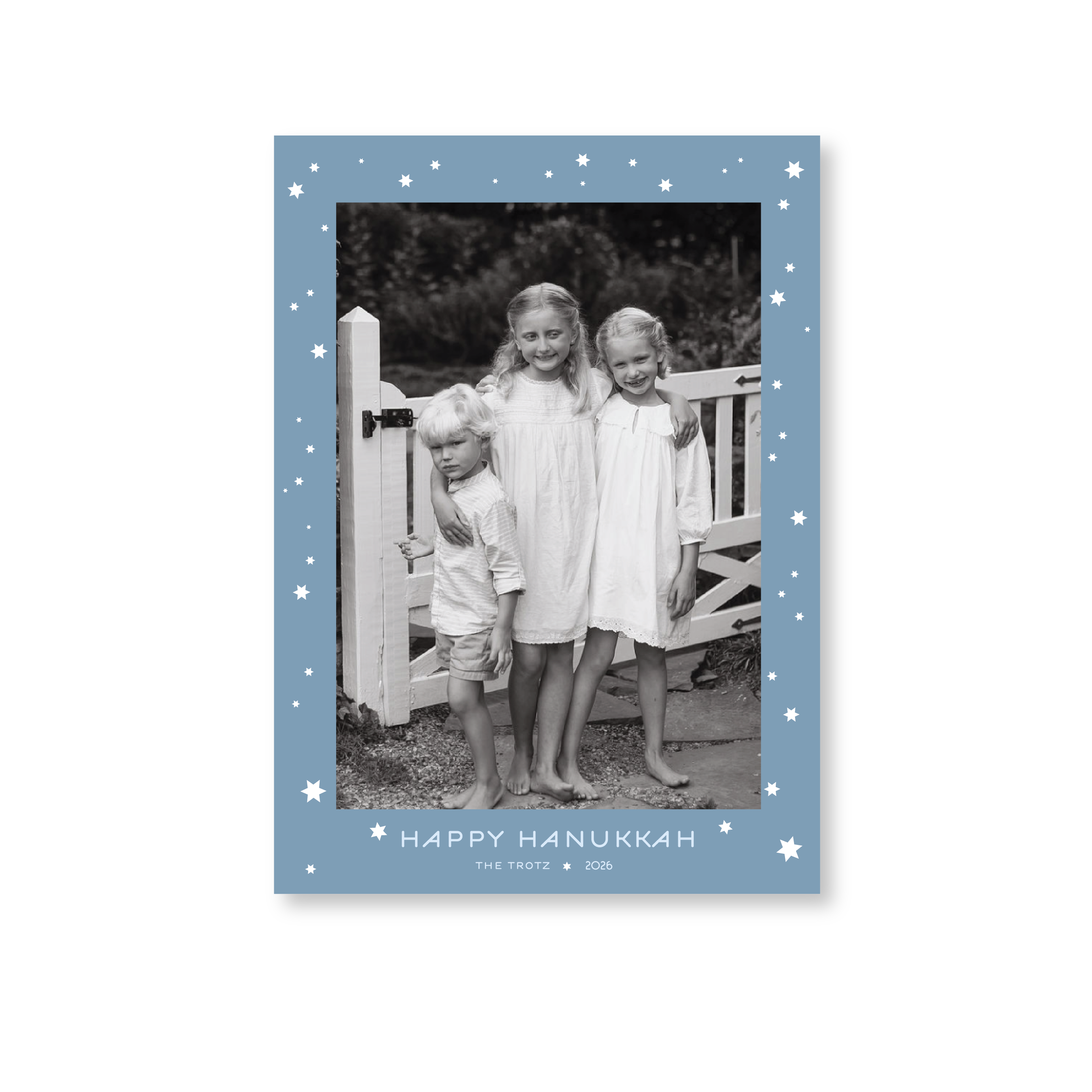 Beckman Classic Printed Holiday Card, Medium
