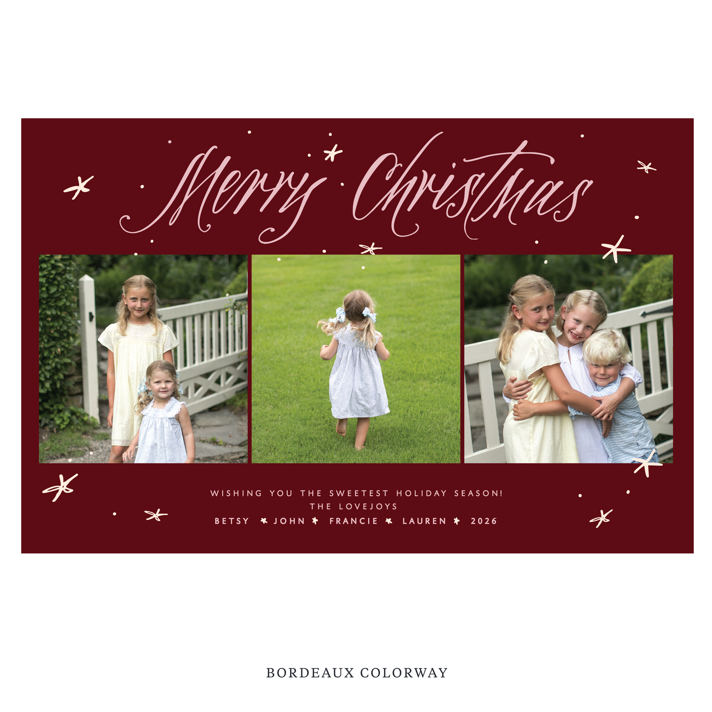 Berkeley Digital Photo Holiday Card, Extra Large