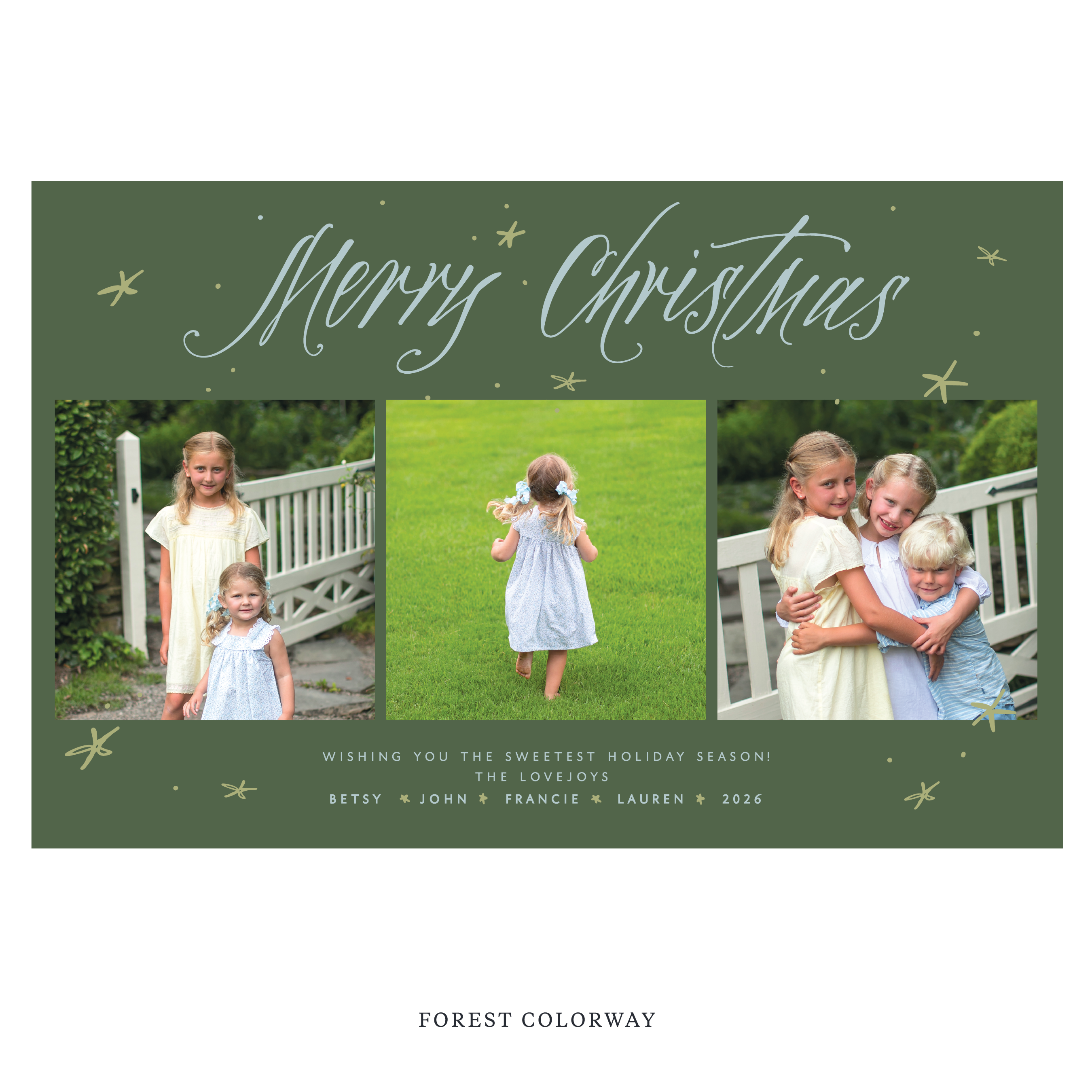 Berkeley Digital Photo Holiday Card, Extra Large