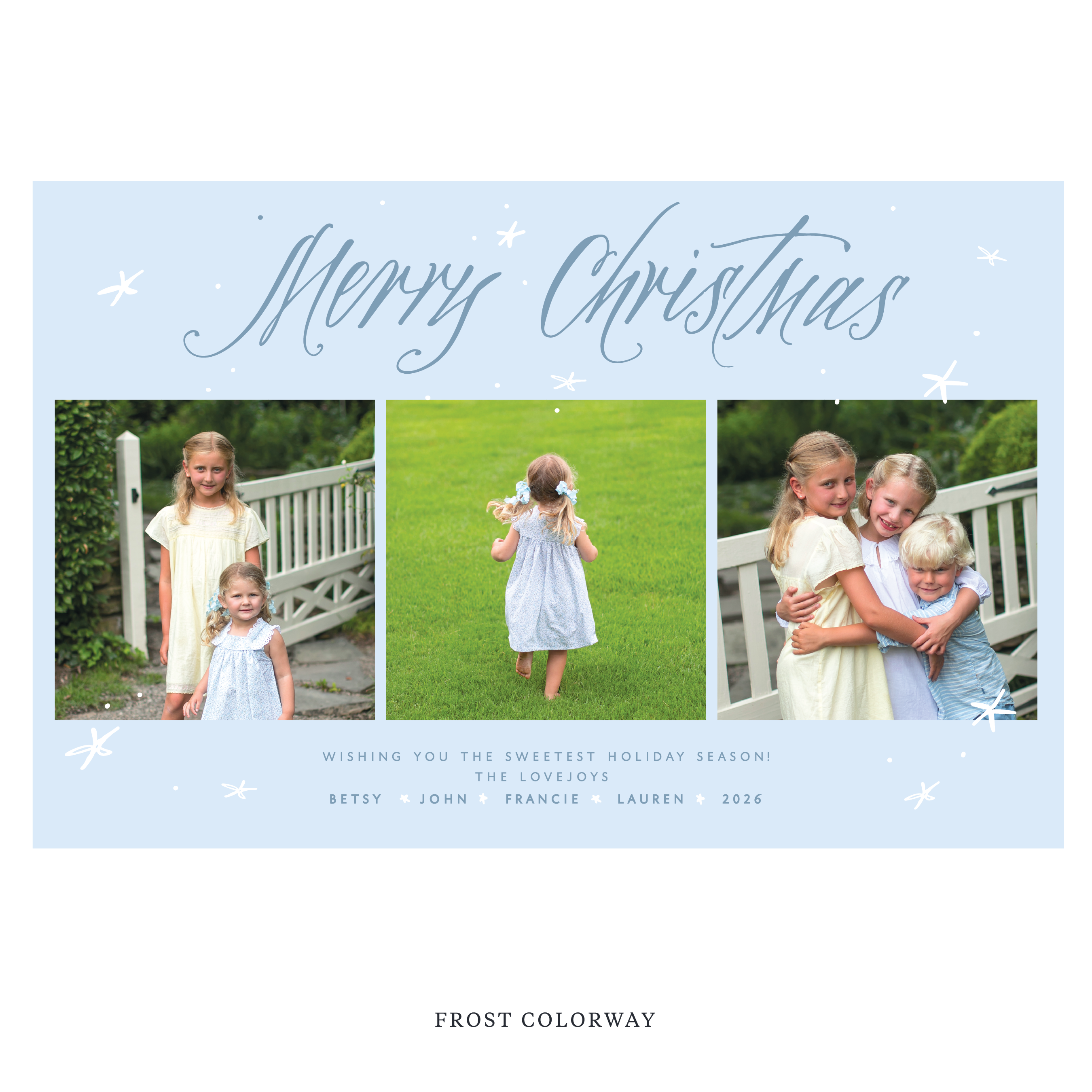Berkeley Digital Photo Holiday Card, Extra Large