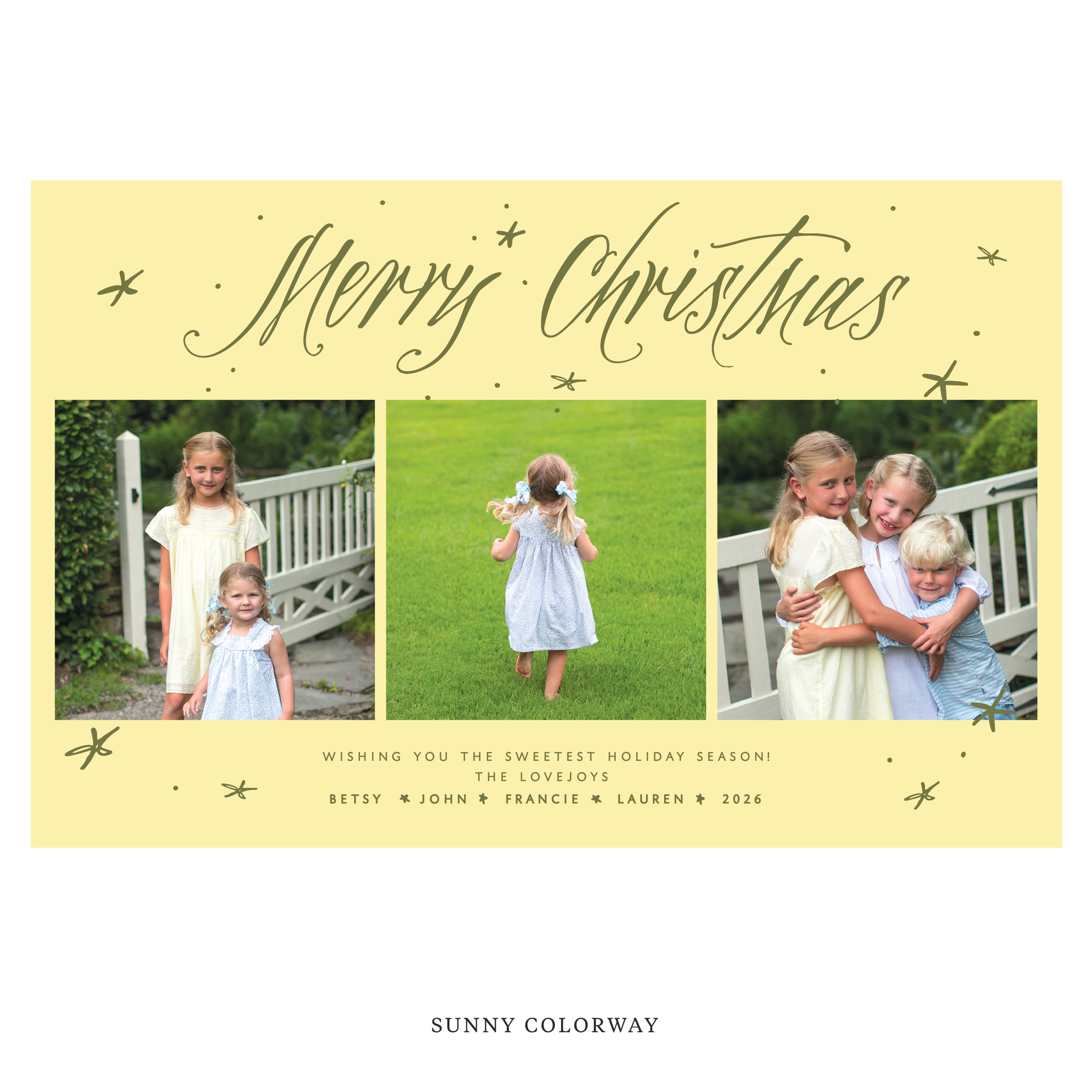Berkeley Digital Photo Holiday Card, Extra Large