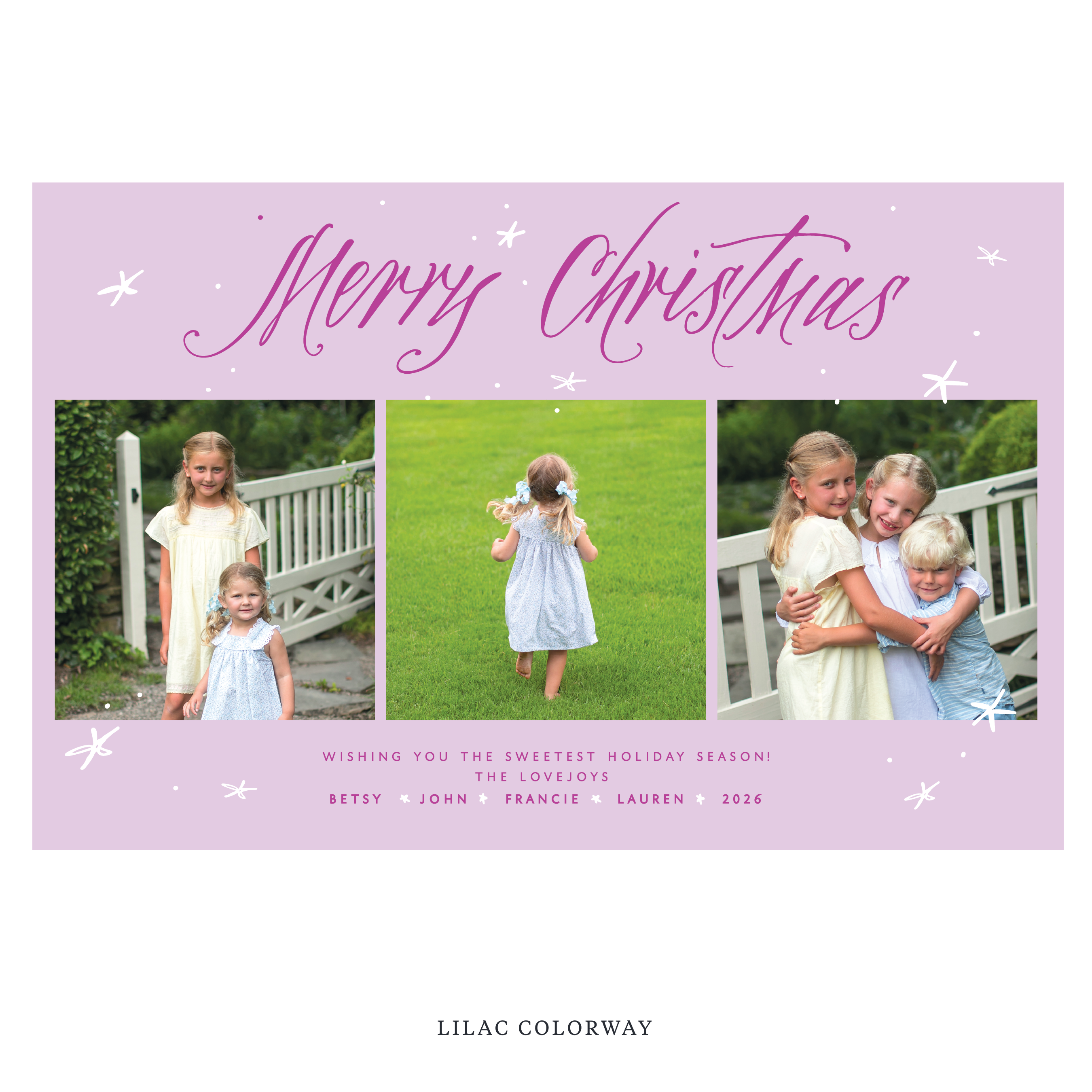Berkeley Digital Photo Holiday Card, Extra Large