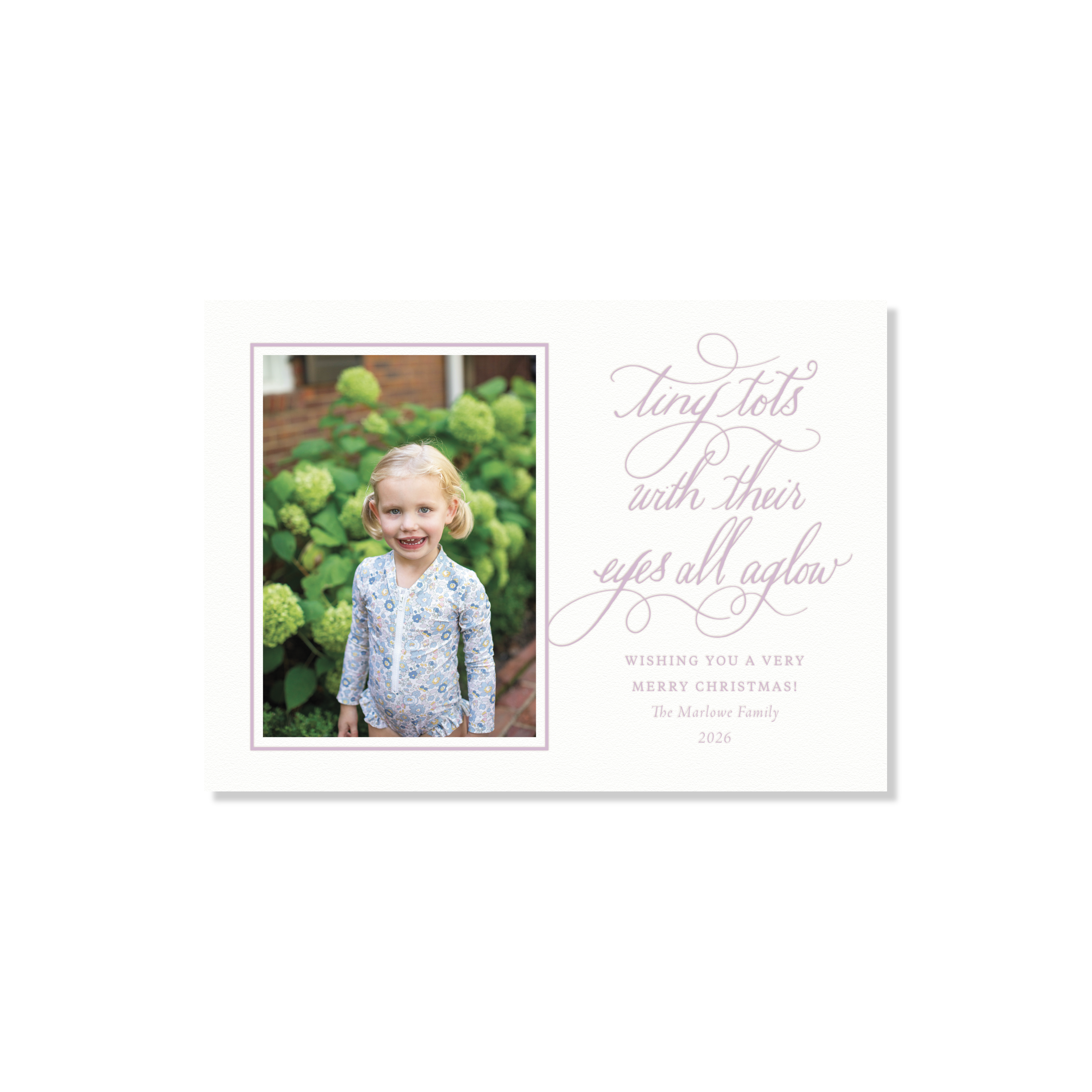 Bexley Letterpress Holiday Card, Medium