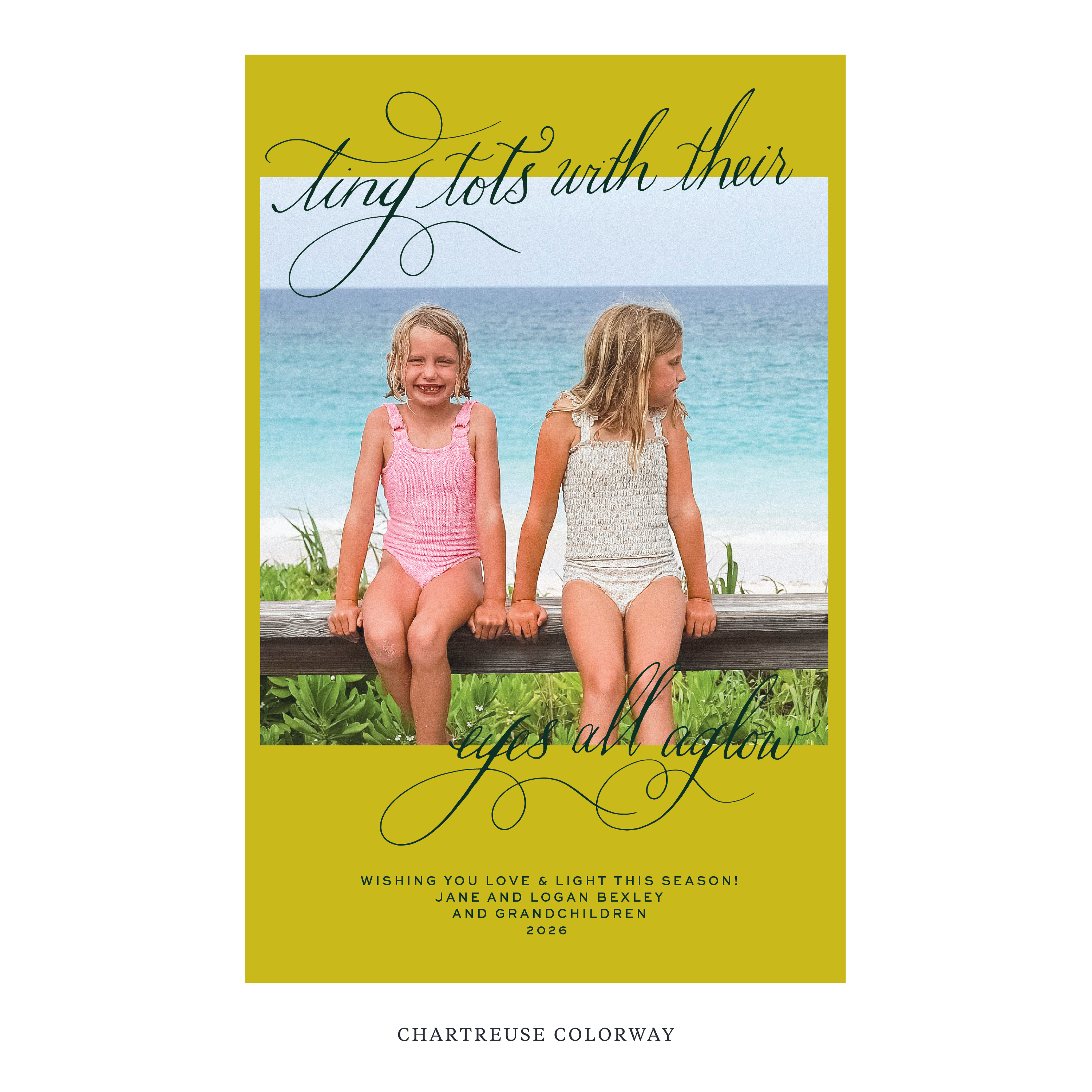 Bexley Digital Photo Holiday Card, Extra Large