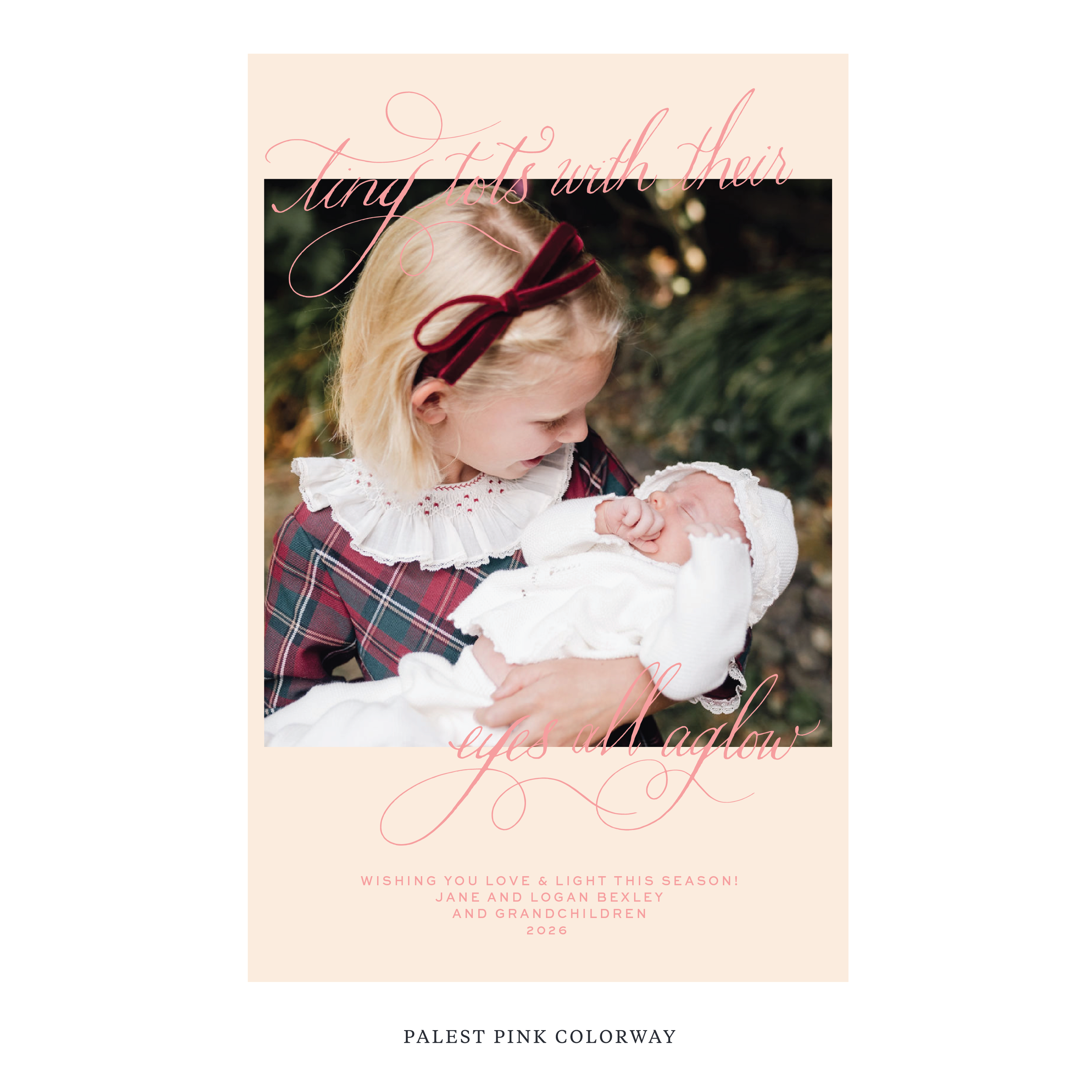 Bexley Digital Photo Holiday Card, Extra Large