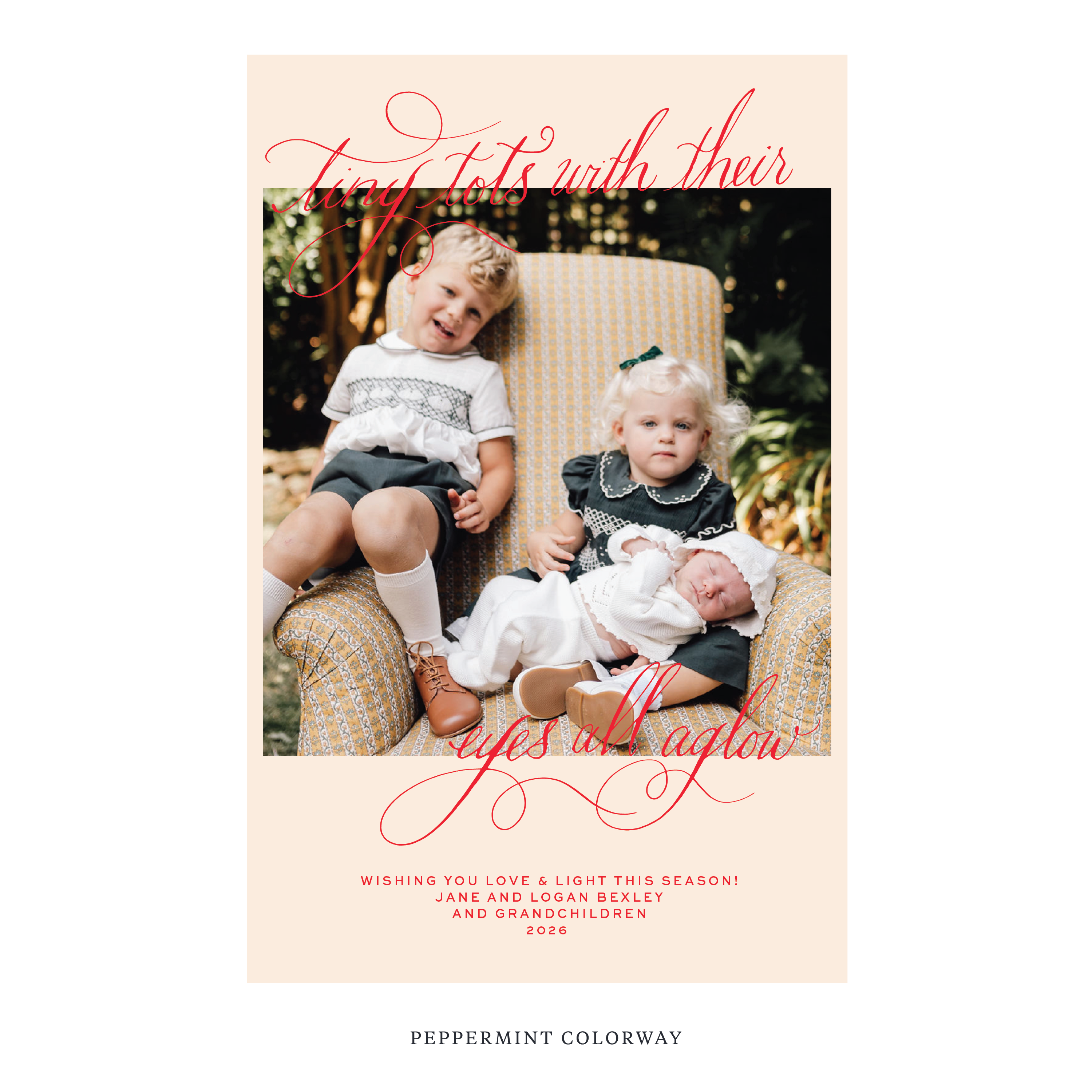 Bexley Digital Photo Holiday Card, Extra Large