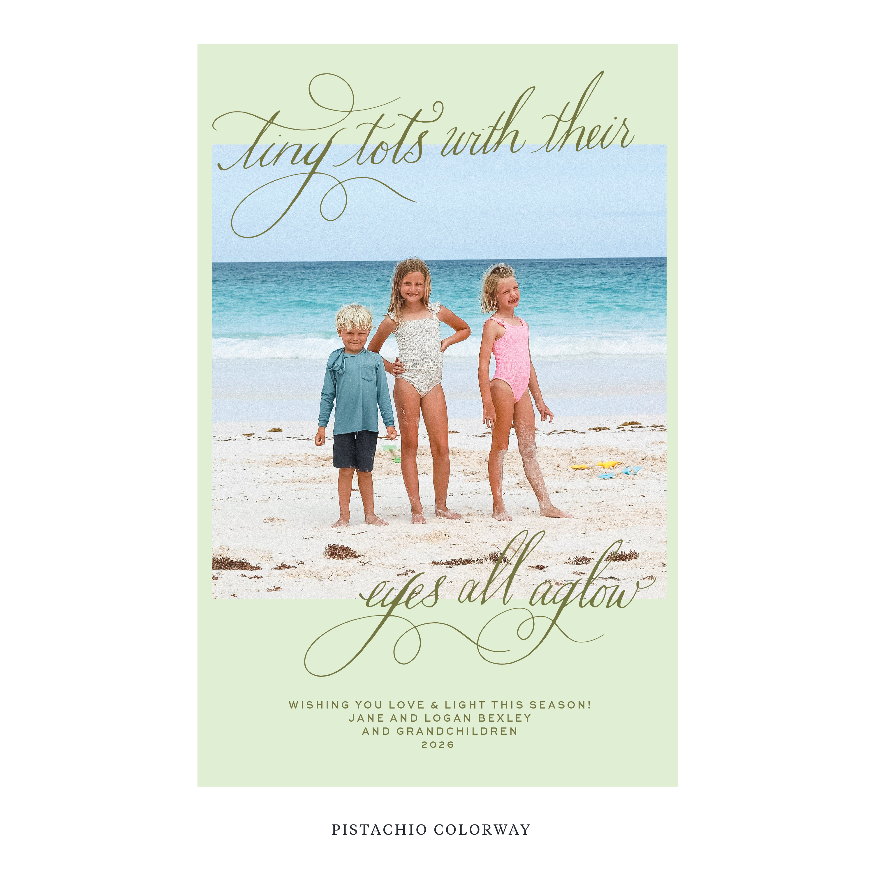 Bexley Digital Photo Holiday Card, Extra Large