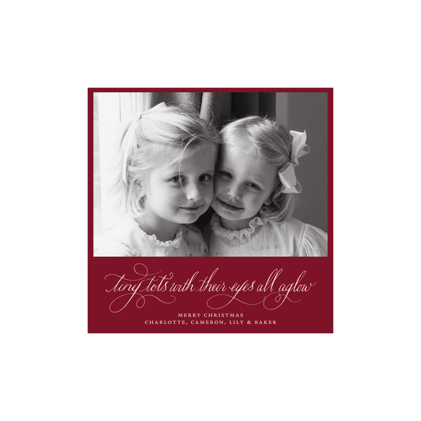 Bexley Classic Printed Small Square Holiday Card