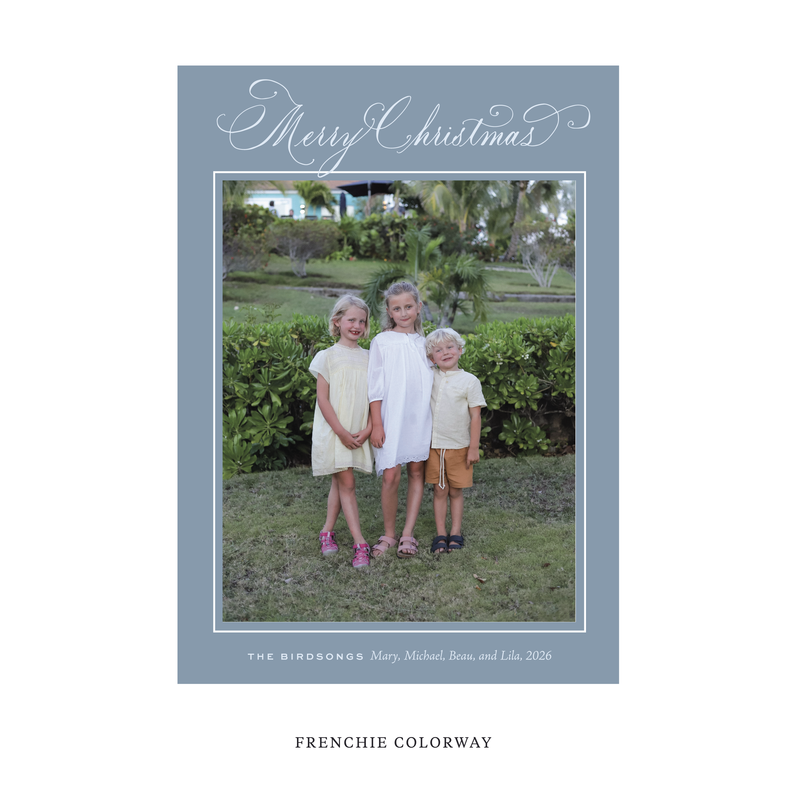 Middleton Classic Flat Print Holiday Card, Large II