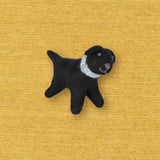 Hand Felted Black Labrador
