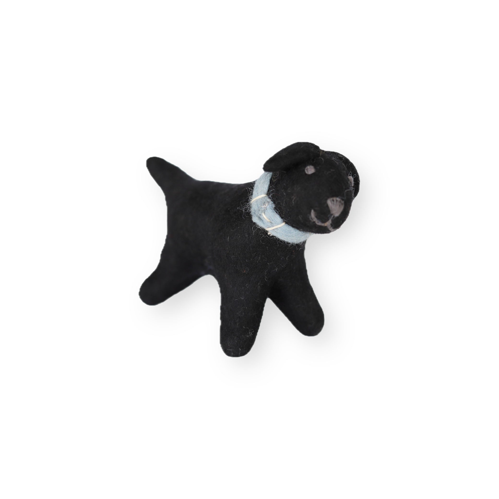 Hand Felted Black Labrador