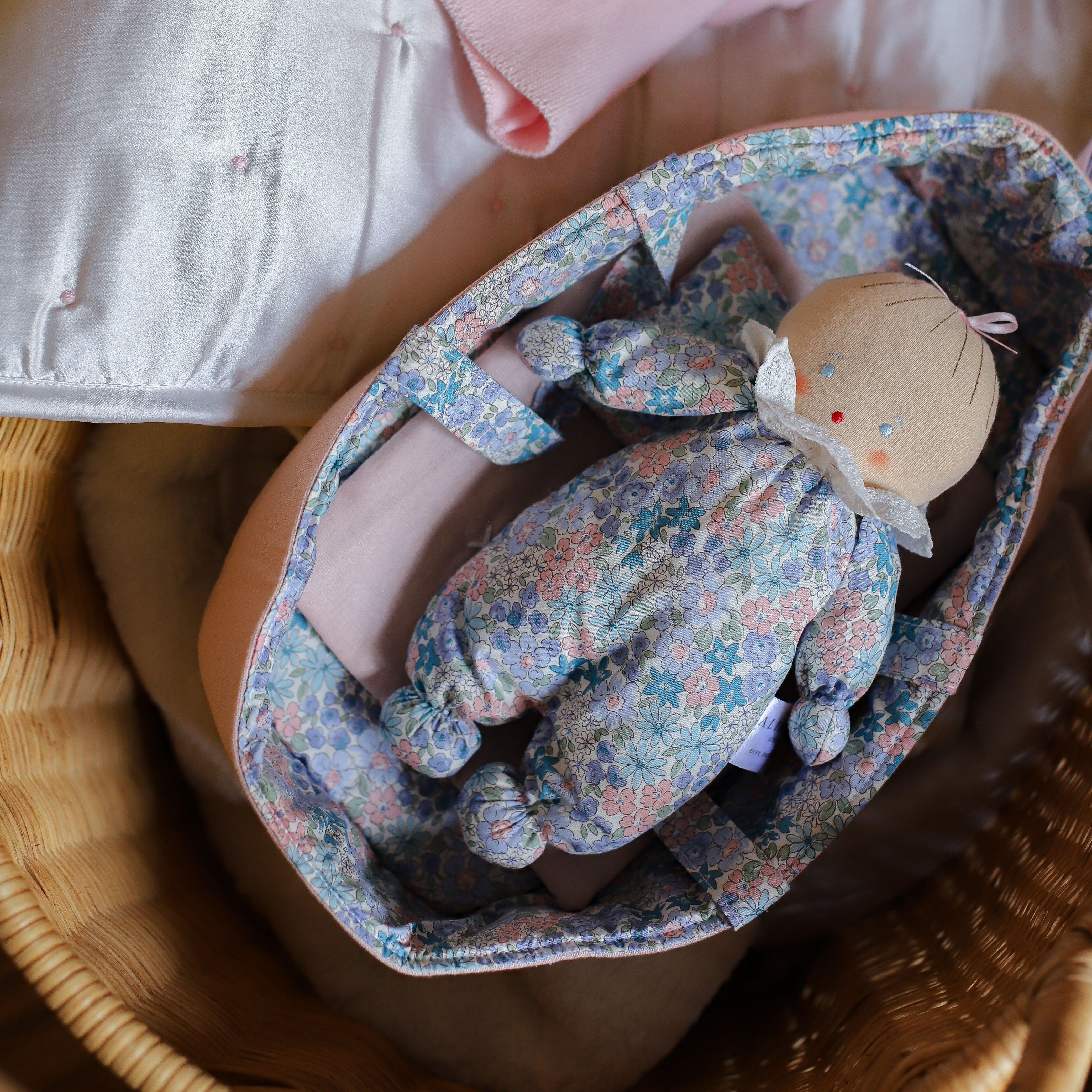 Doll & Carrier Set, Liberty Blue