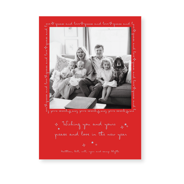 Blythe Classic Printed Medium Holiday Card