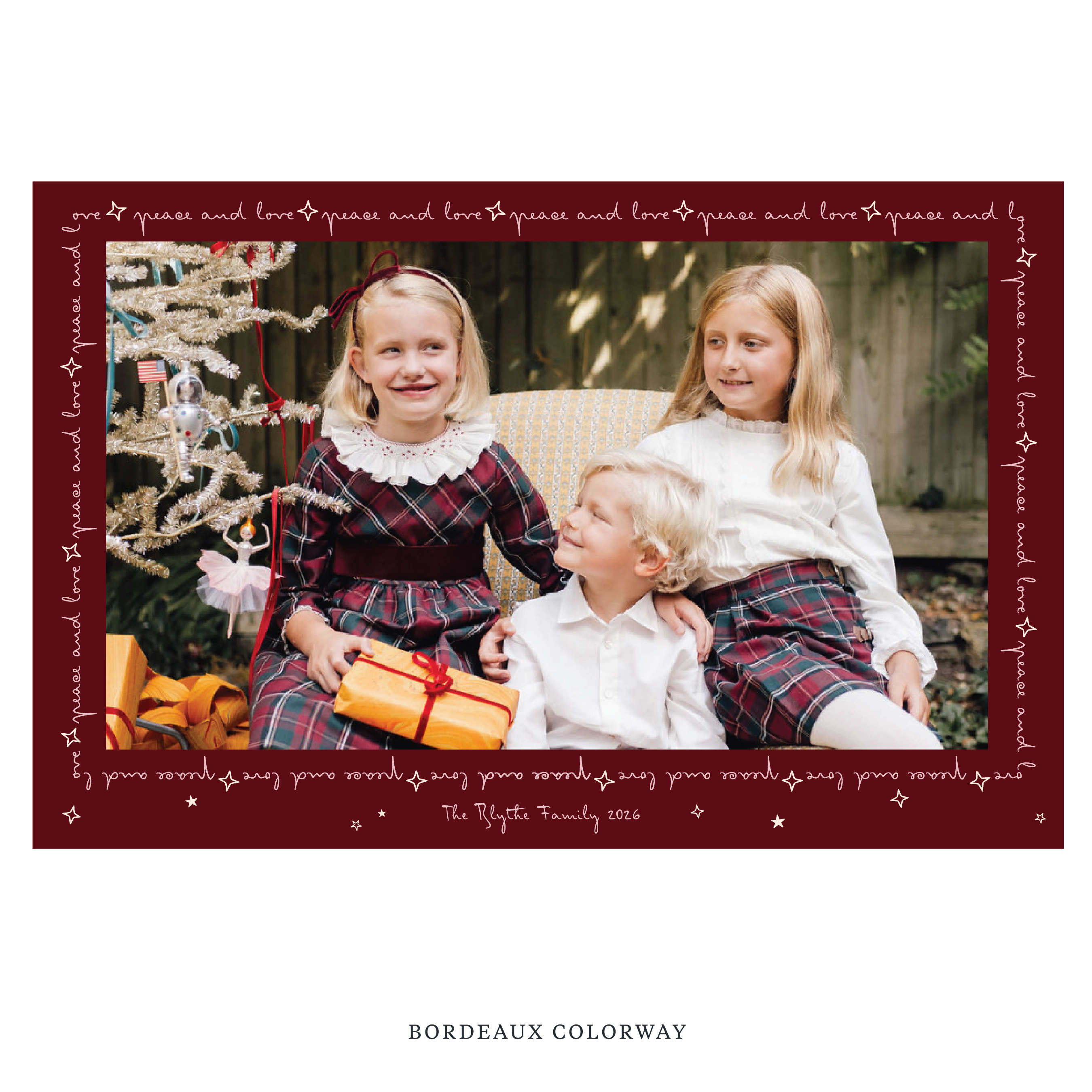 Blythe Digital Photo Holiday Card, Extra Large