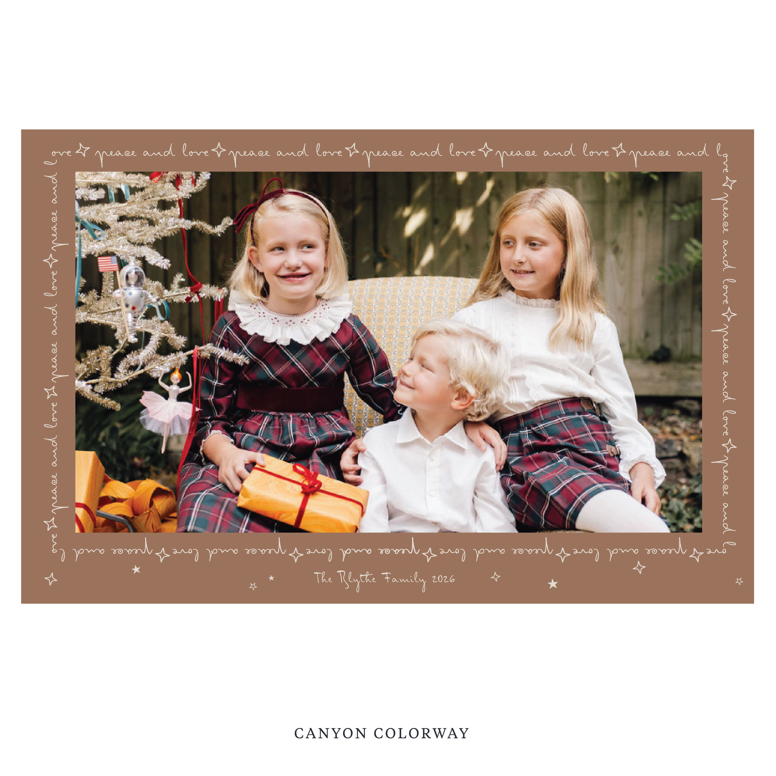 Blythe Digital Photo Holiday Card, Extra Large