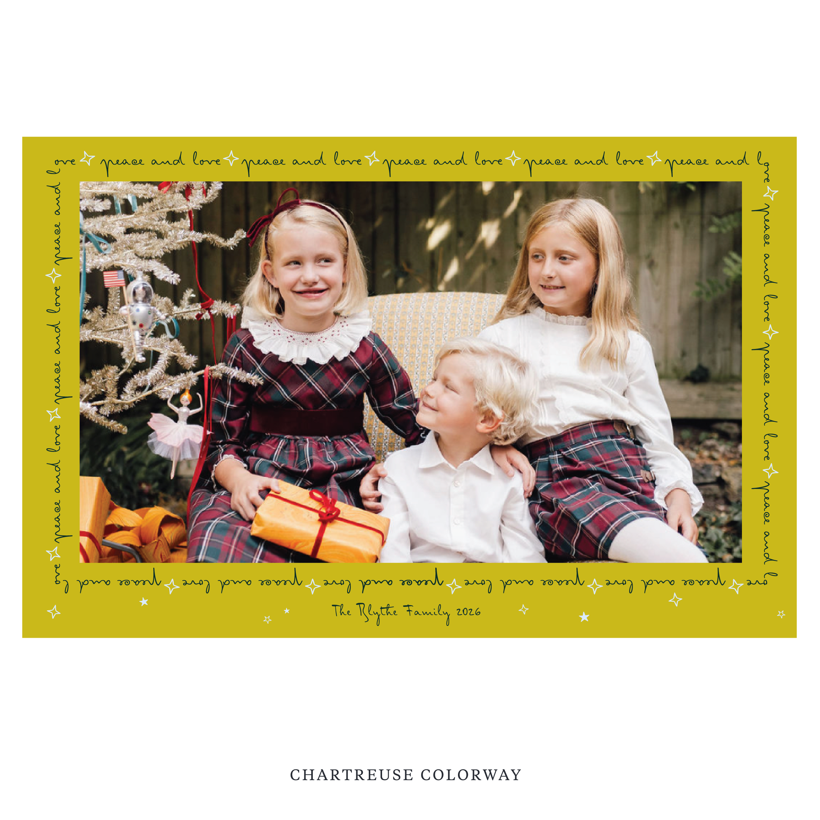 Blythe Digital Photo Holiday Card, Extra Large