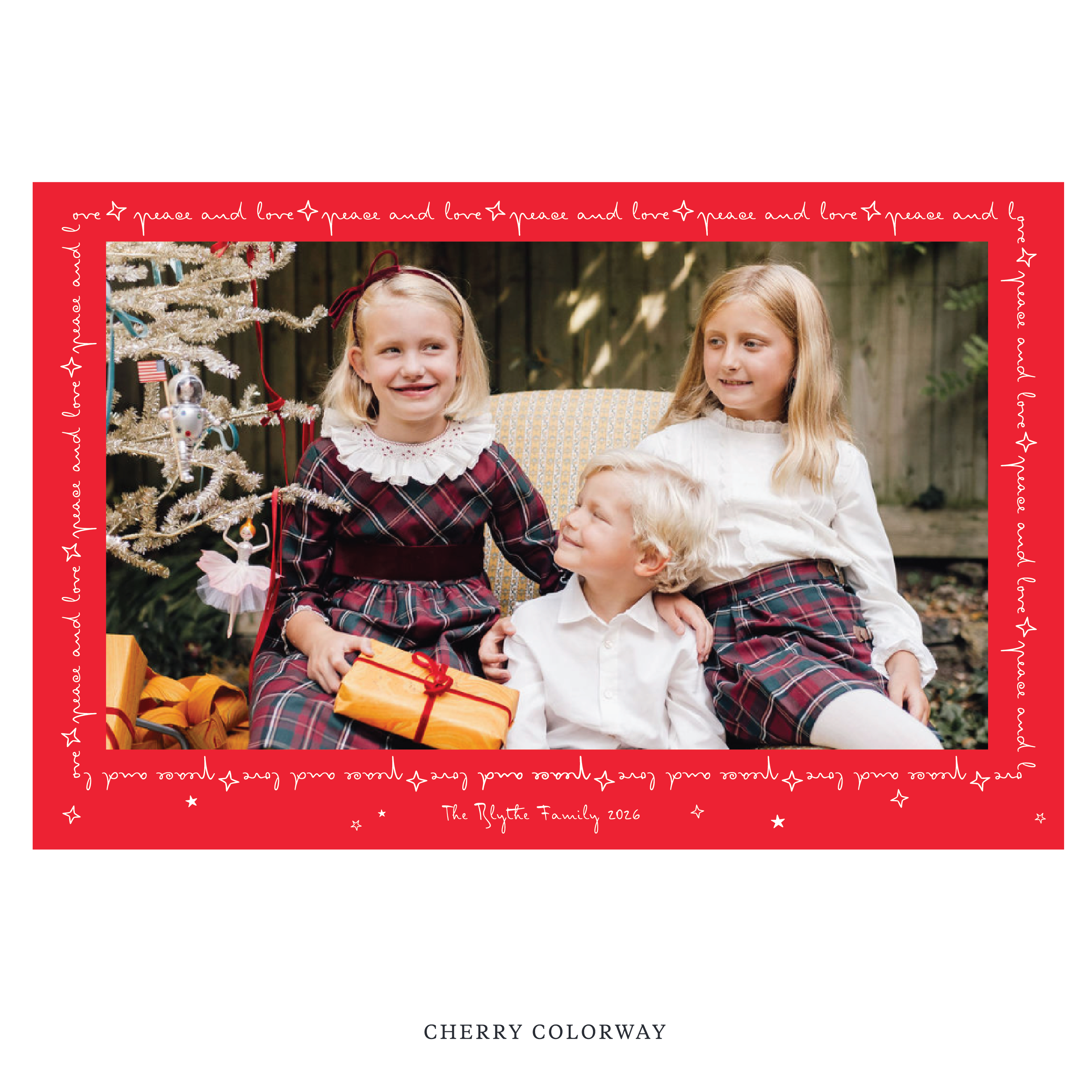 Blythe Digital Photo Holiday Card, Extra Large