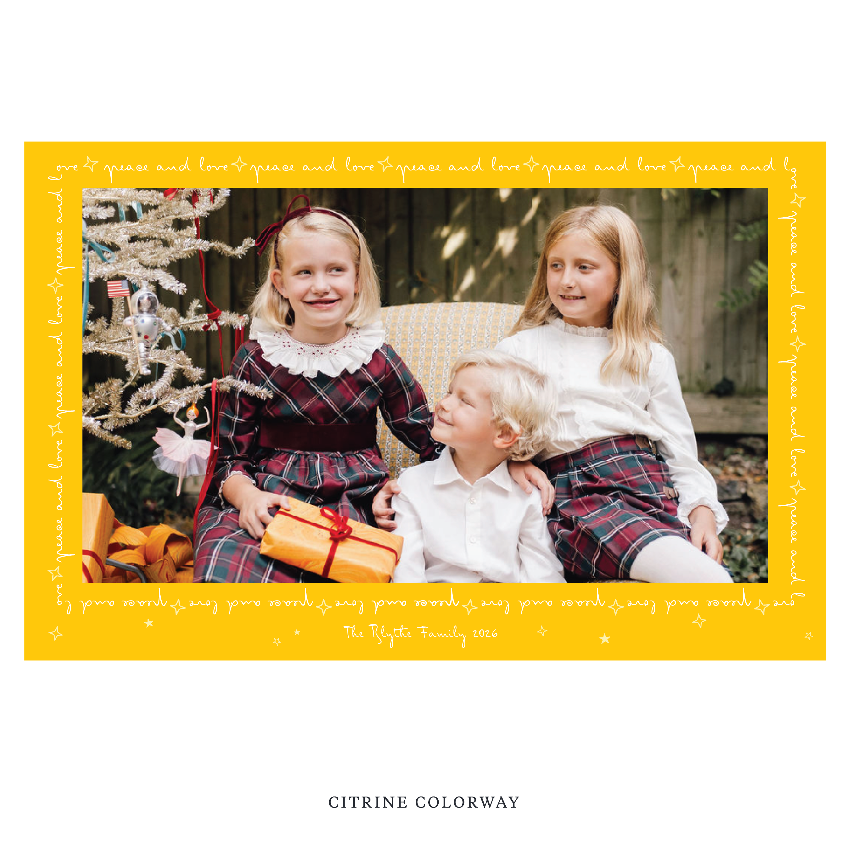 Blythe Digital Photo Holiday Card, Extra Large