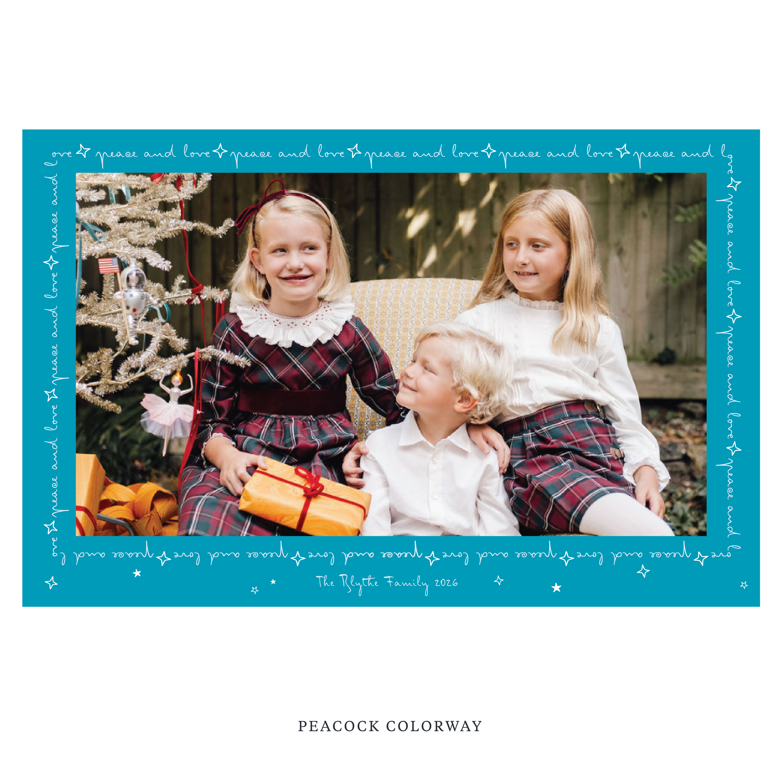 Blythe Digital Photo Holiday Card, Extra Large