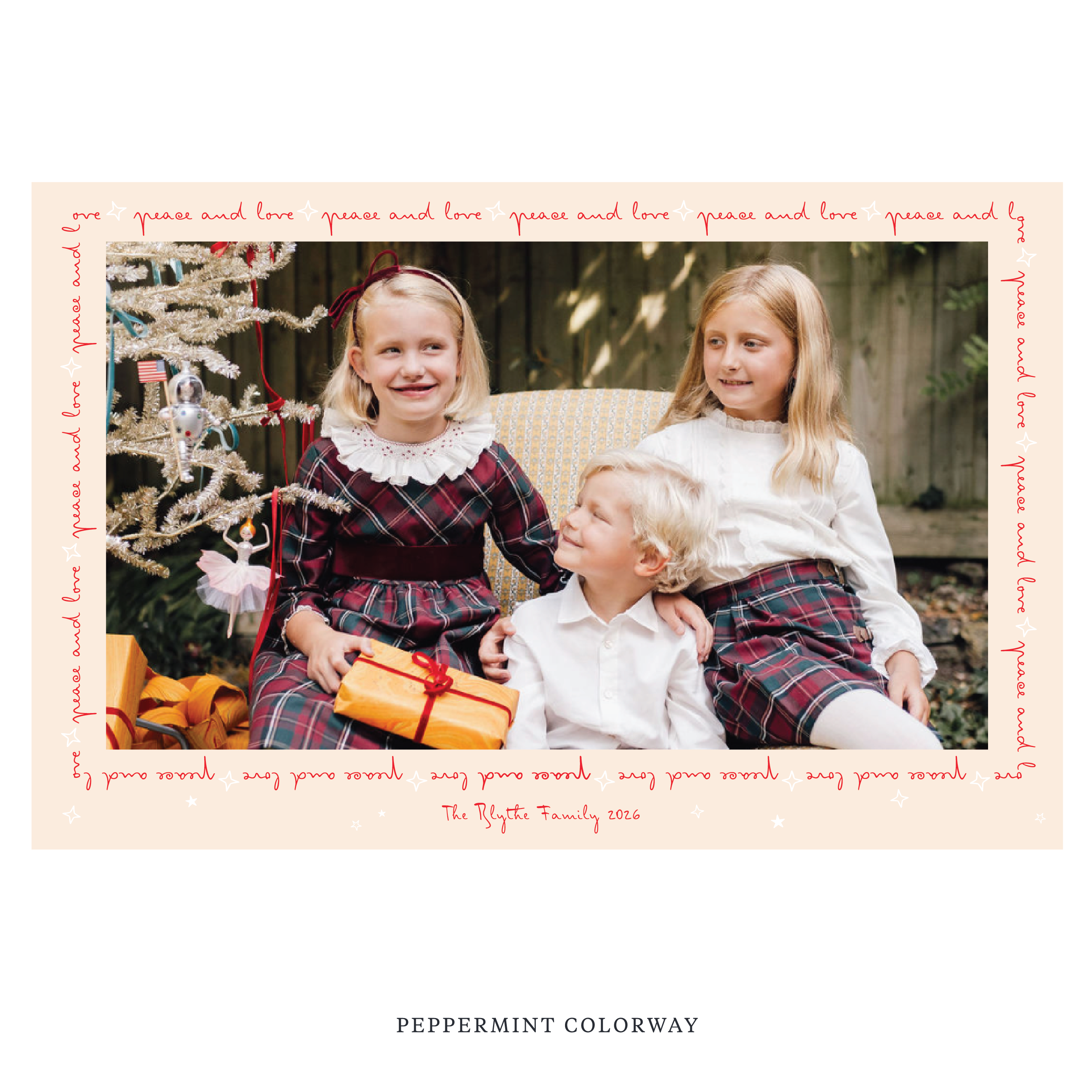Blythe Digital Photo Holiday Card, Extra Large