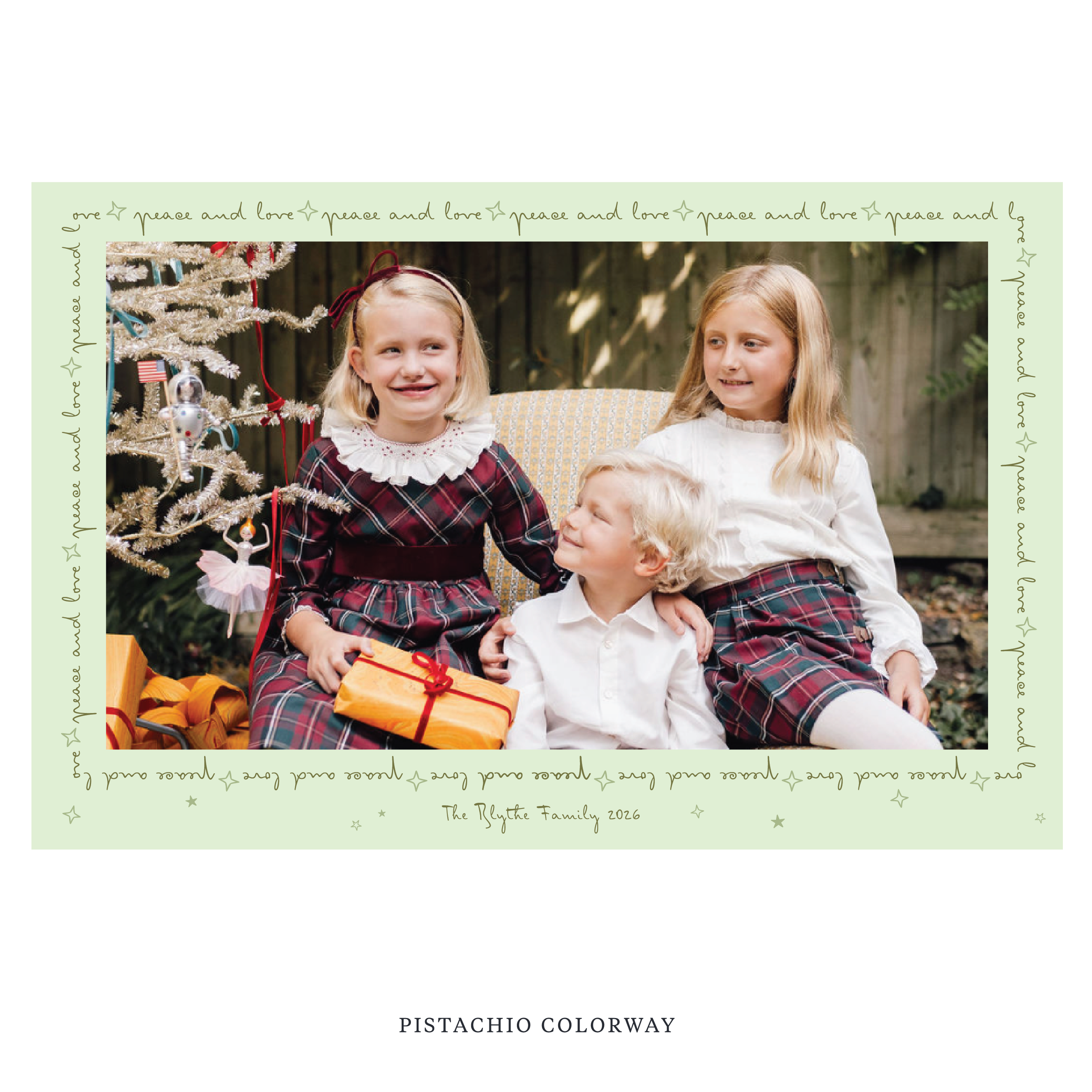 Blythe Digital Photo Holiday Card, Extra Large