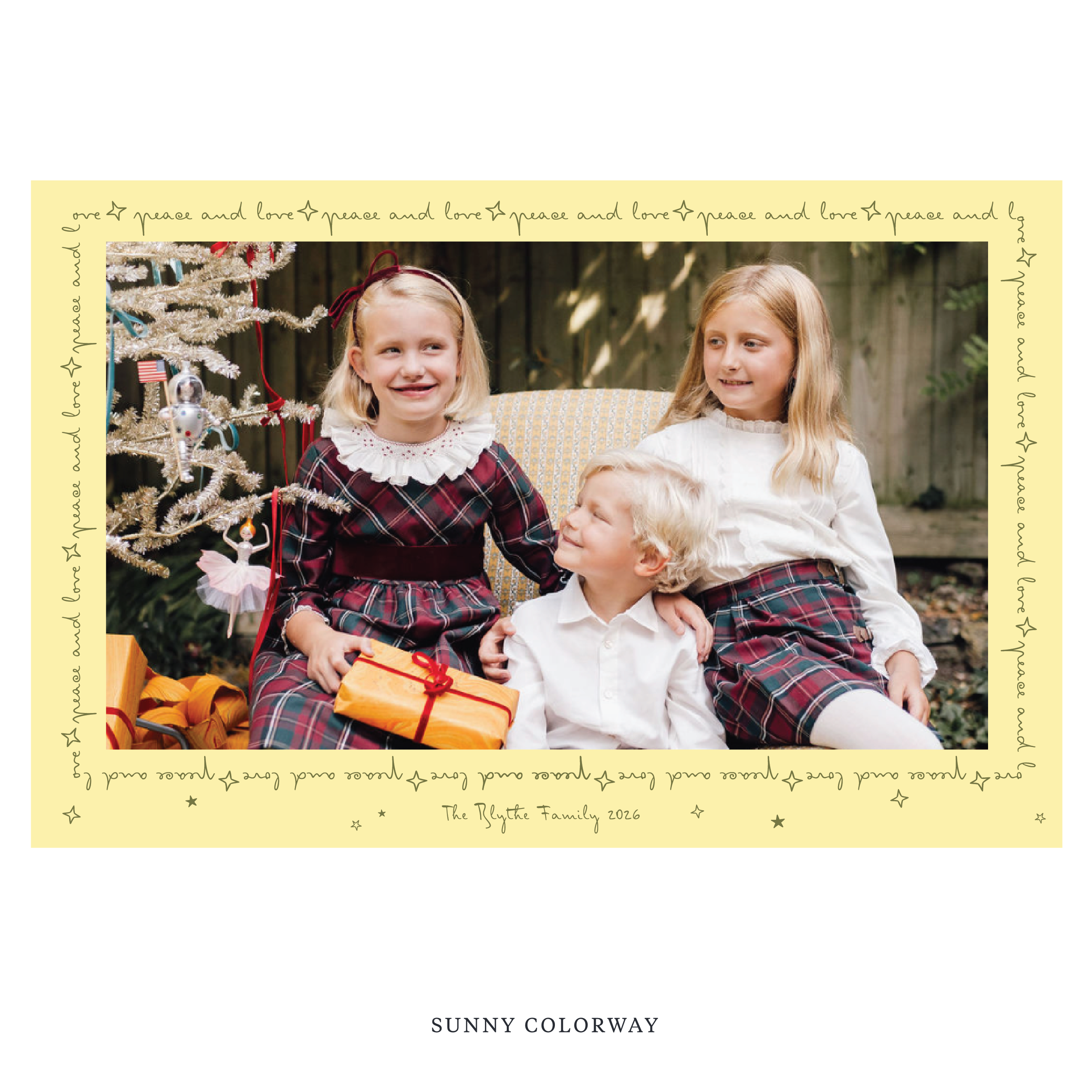 Blythe Digital Photo Holiday Card, Extra Large
