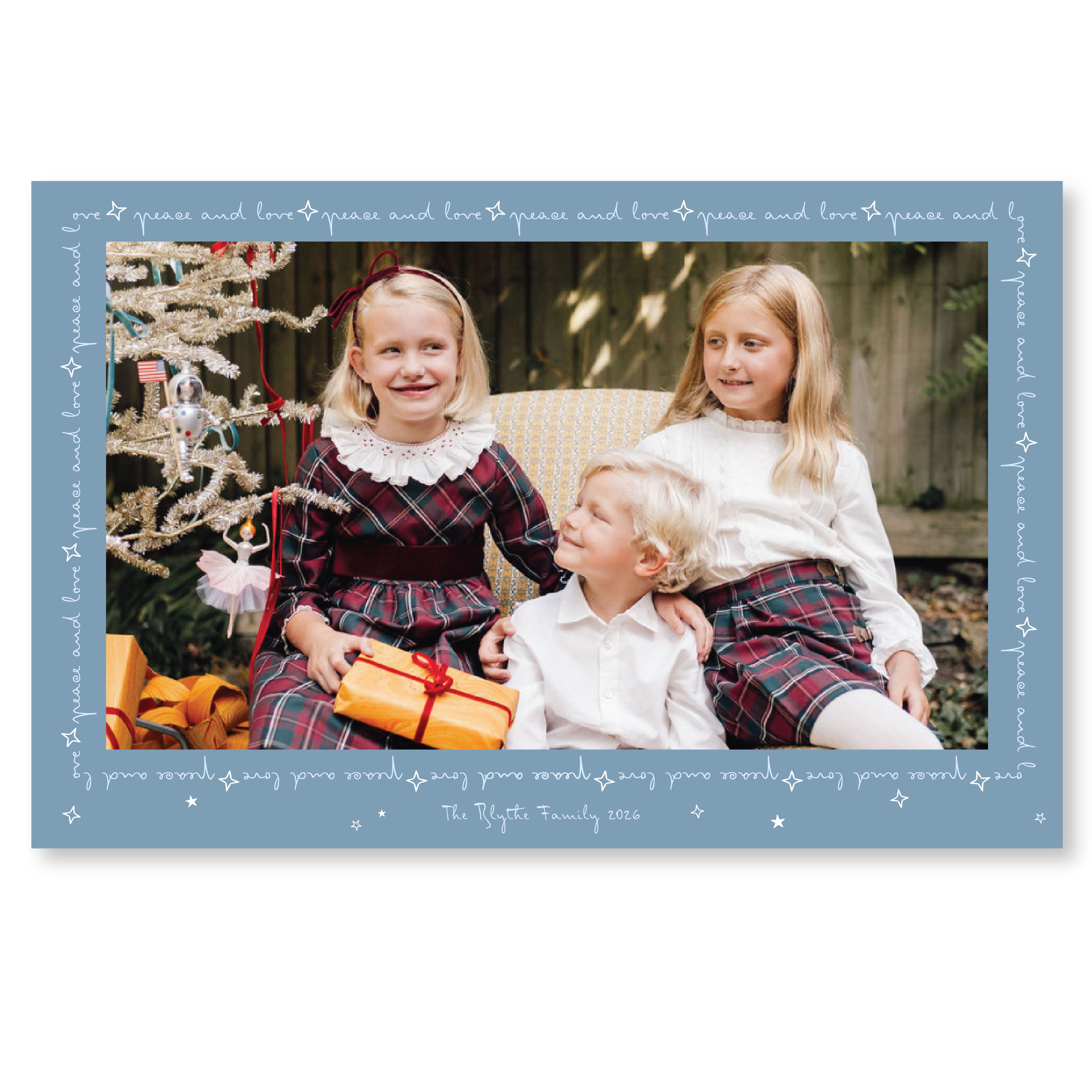 Blythe Digital Photo Holiday Card, Extra Large