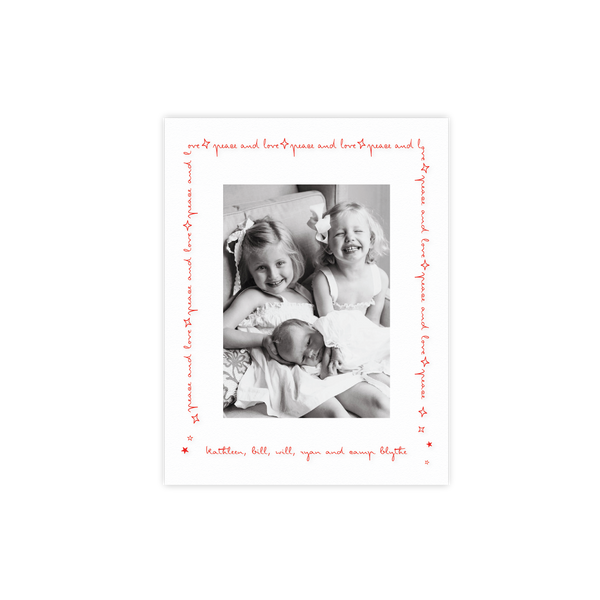 Blythe Engraved Petite Holiday Card