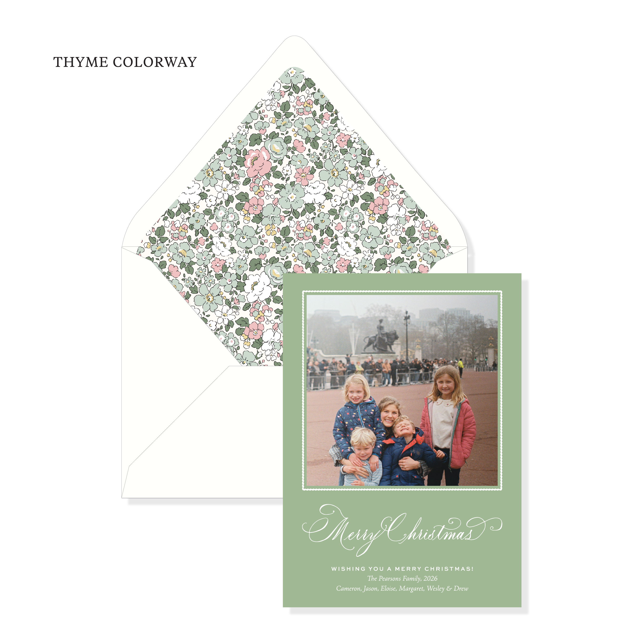 Bramblewick Garden Classic Printed Holiday Card