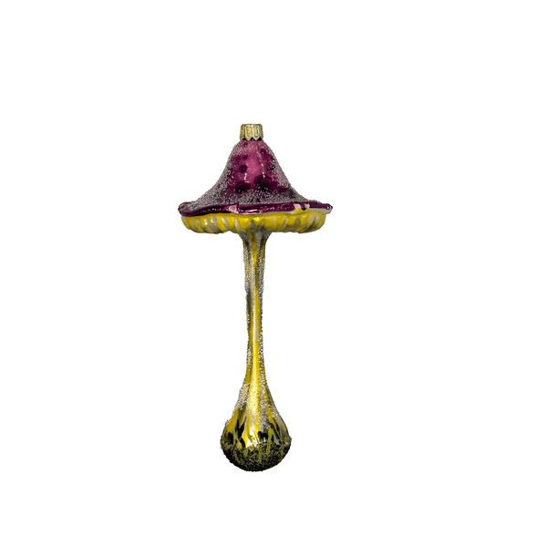 Purple Fairy Mushroom Ornament