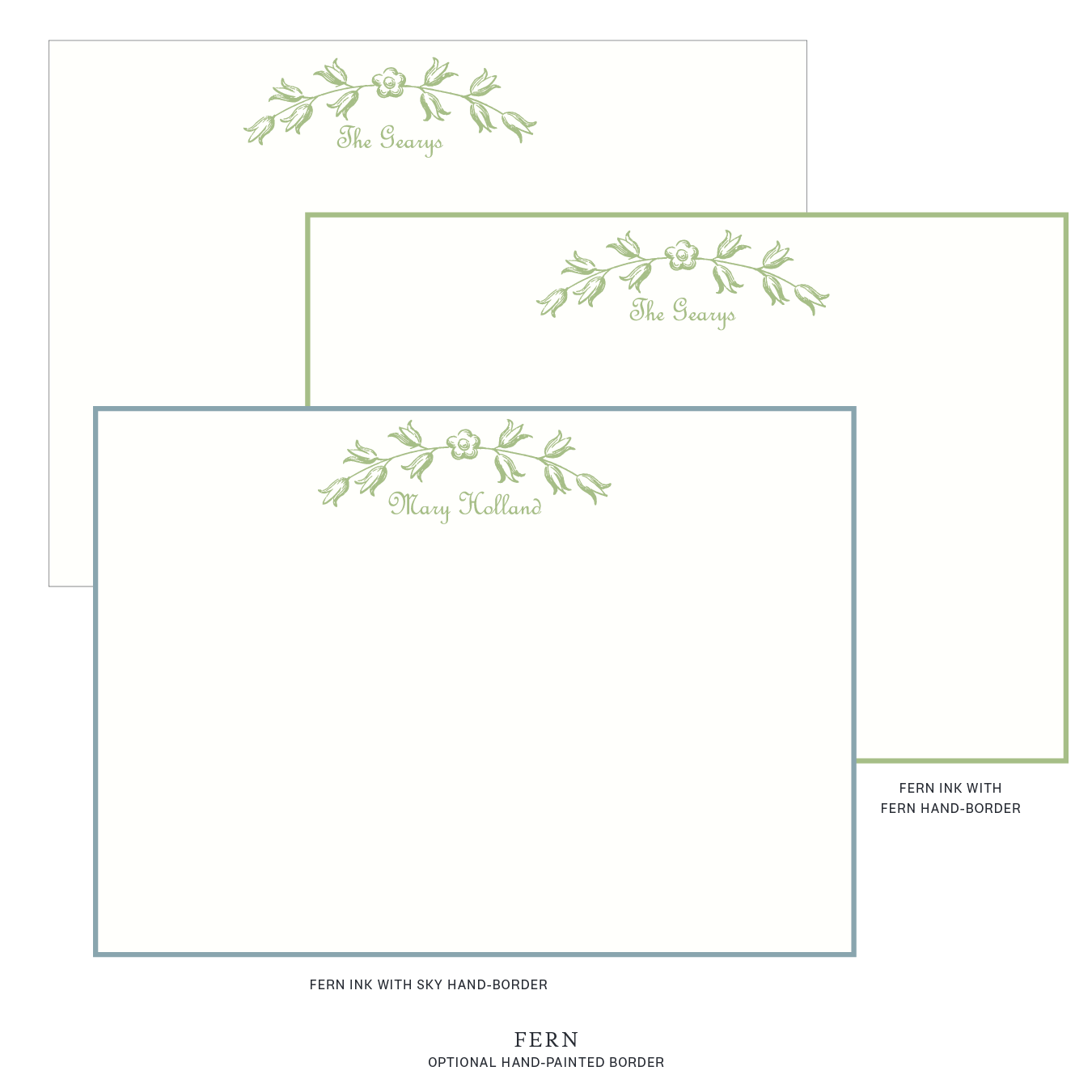 Campbell Motif Notecard