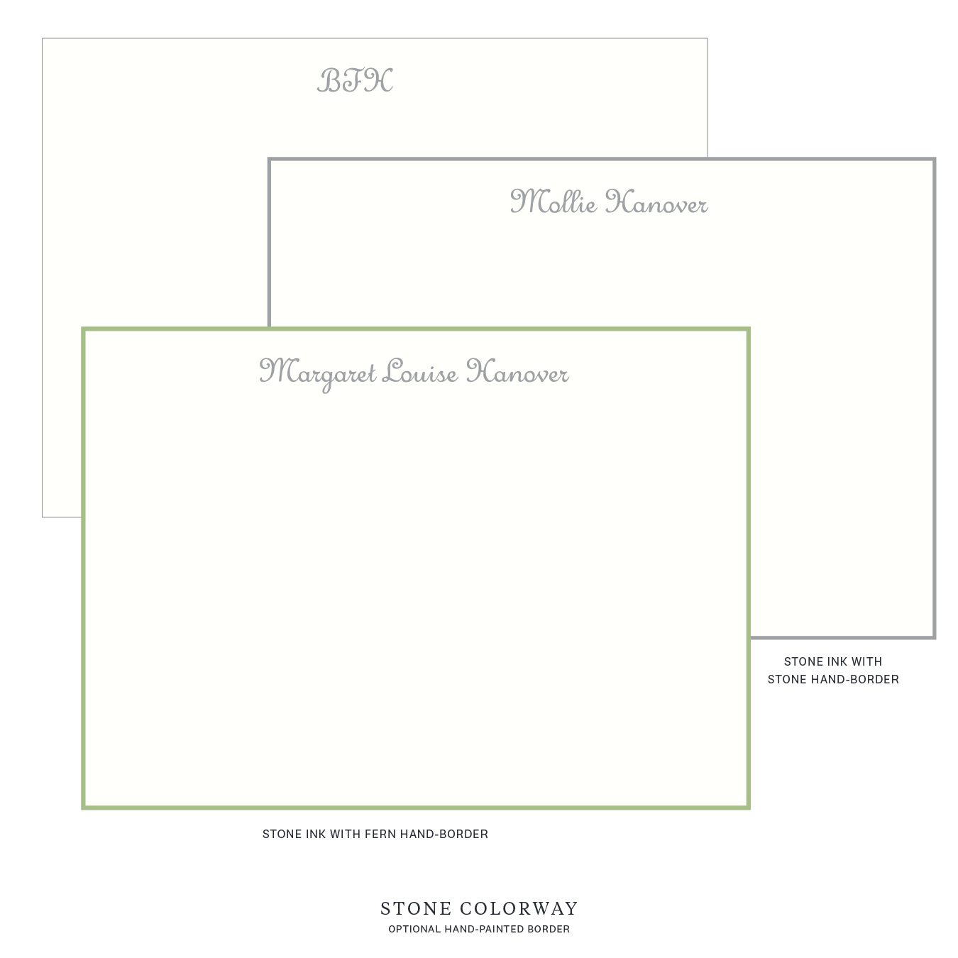 Campbell Laid Paper Notecard