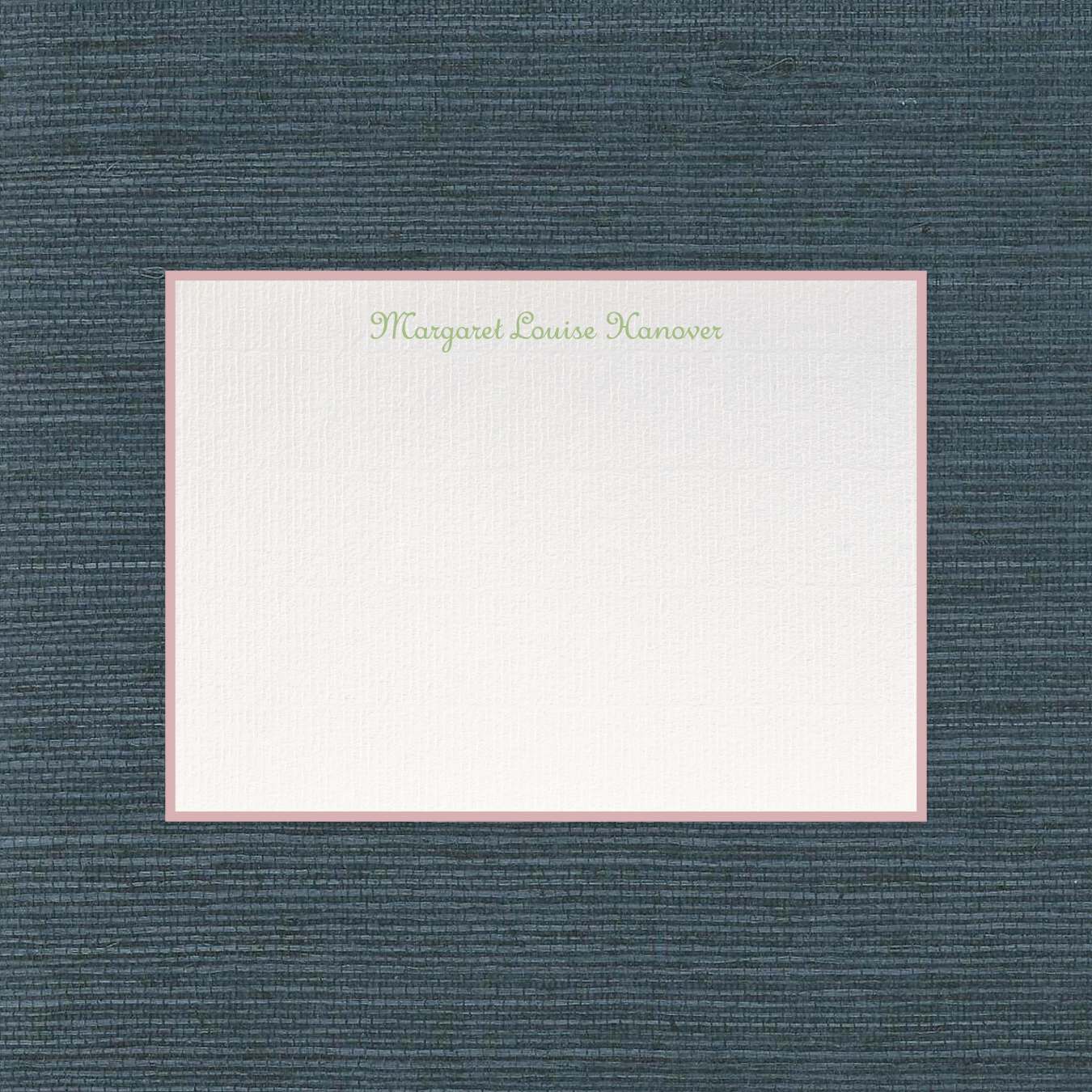 Campbell Laid Paper Notecard