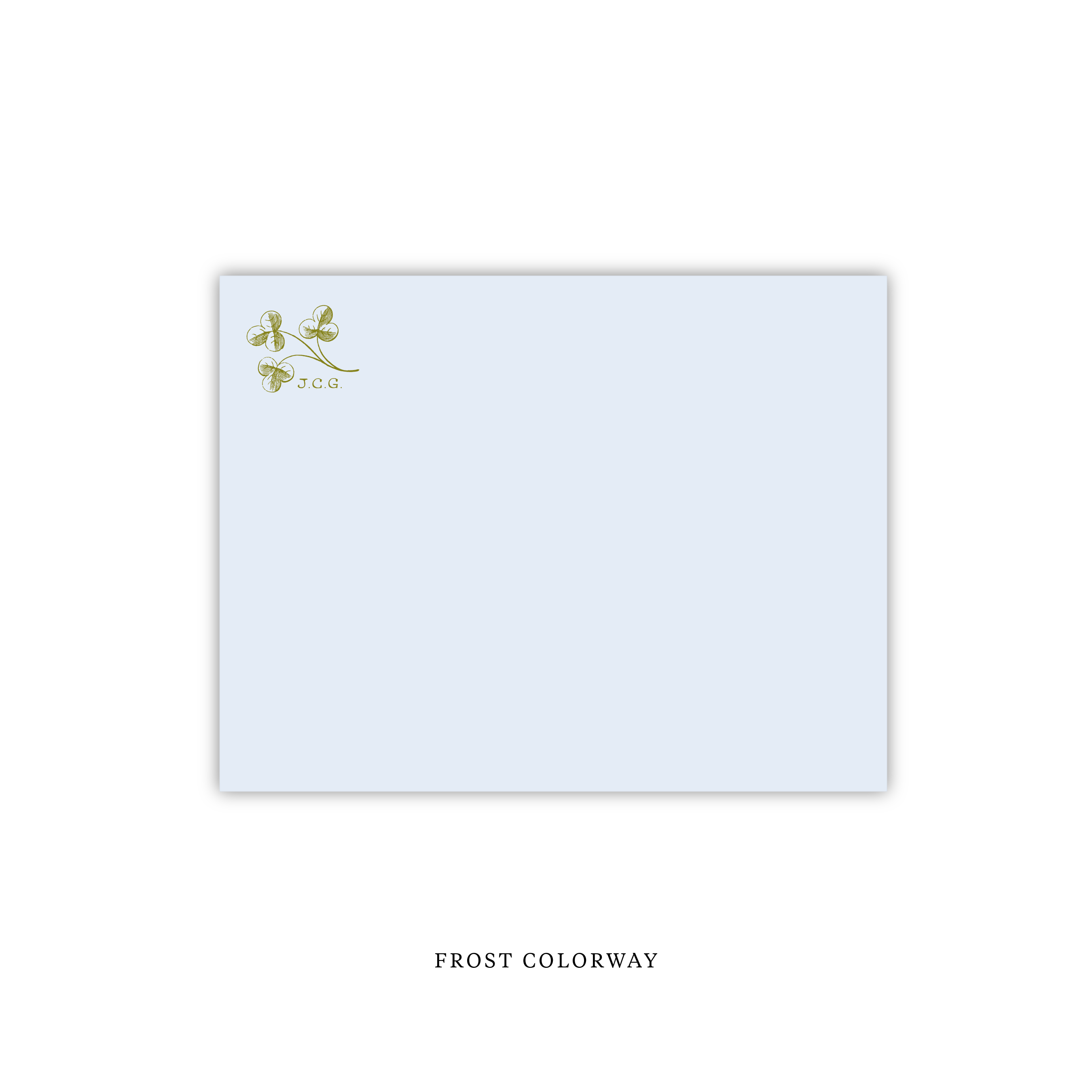 Clover Letterpress Stationery