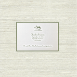 Cambridge Motif Birth Announcement
