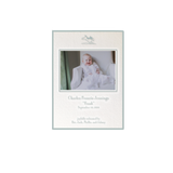 Cambridge Motif Photo Birth Announcement